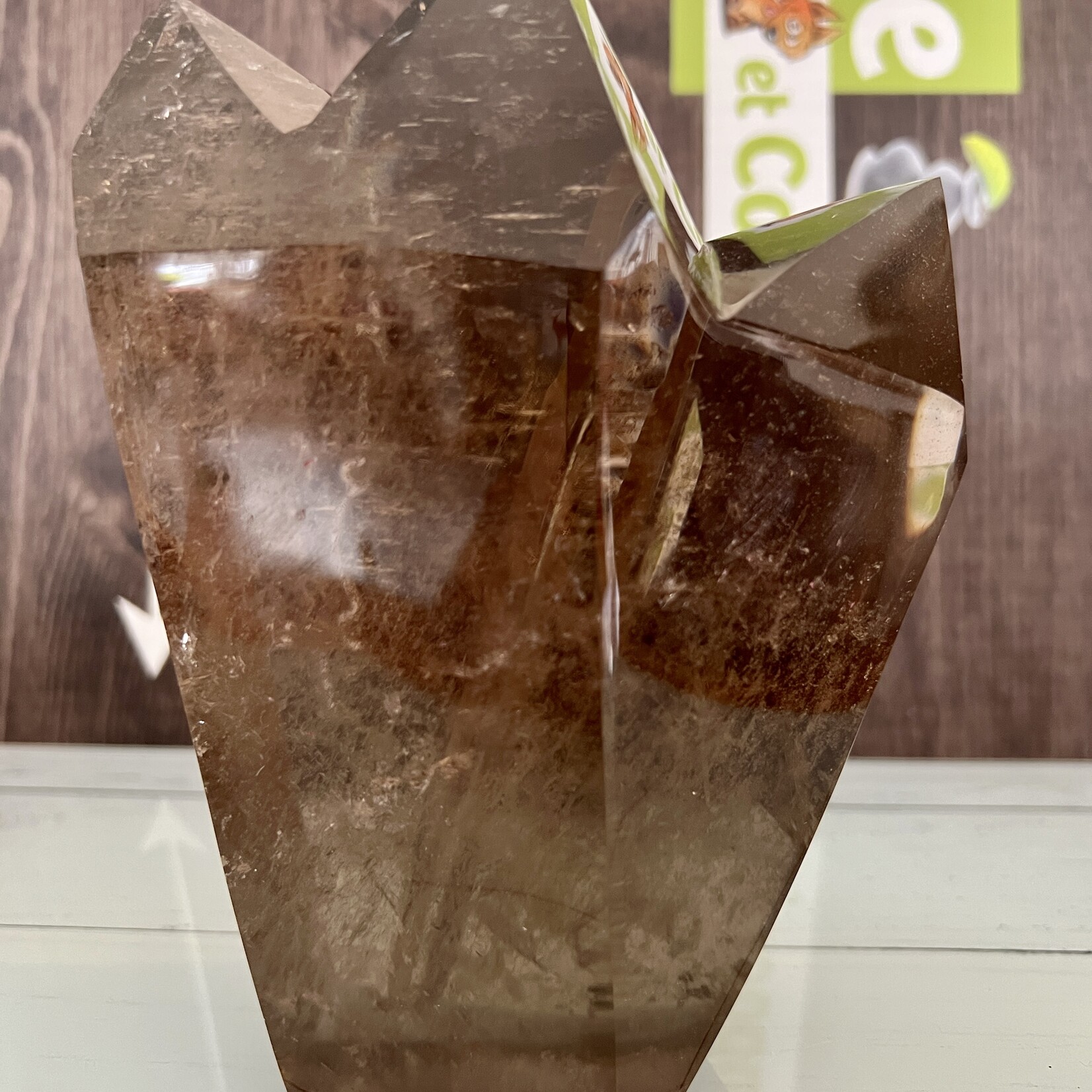 Premium Triple-Point Smoky Quartz- Your Ultimate Stress-Reliever and Resilience Booster