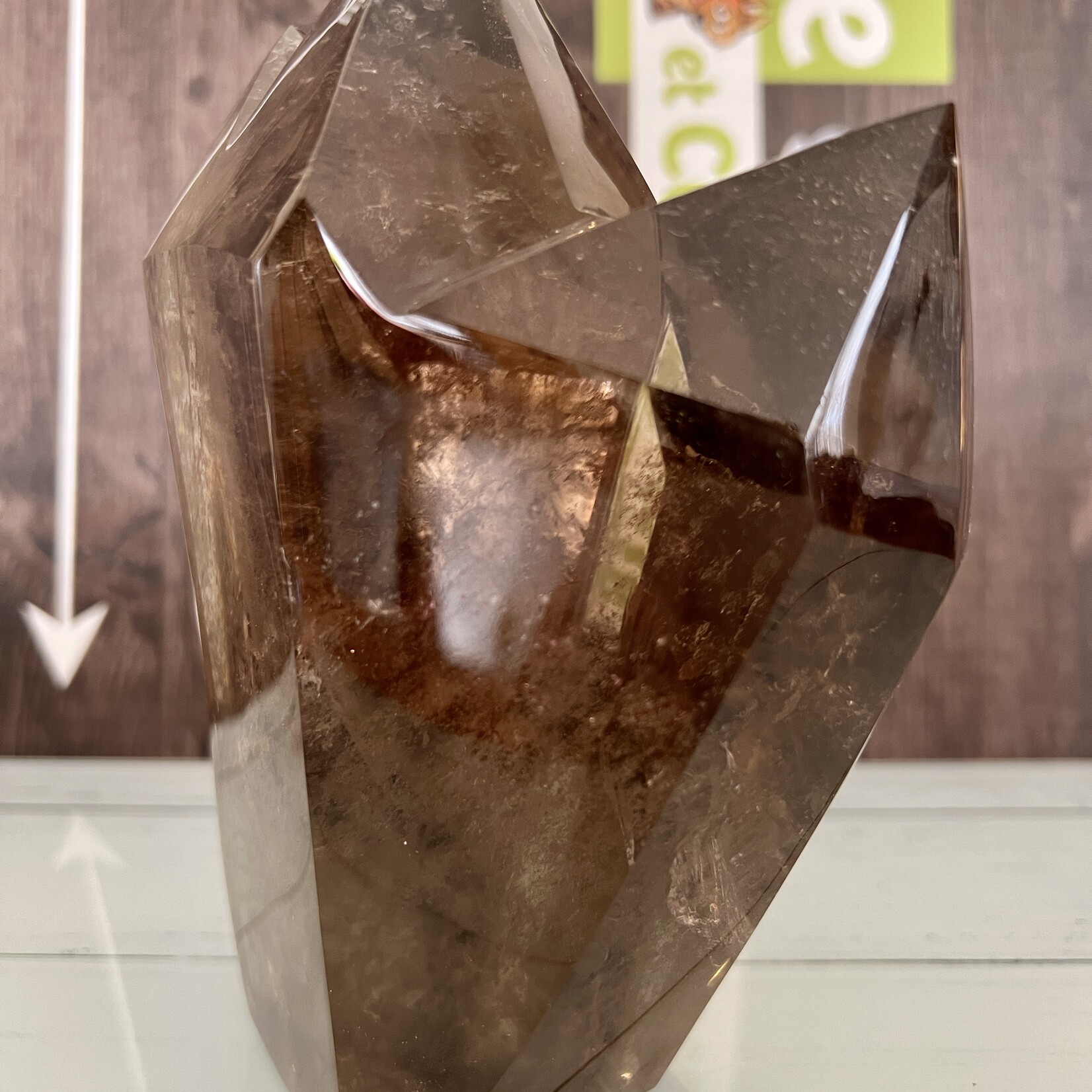 Premium Triple-Point Smoky Quartz- Your Ultimate Stress-Reliever and Resilience Booster