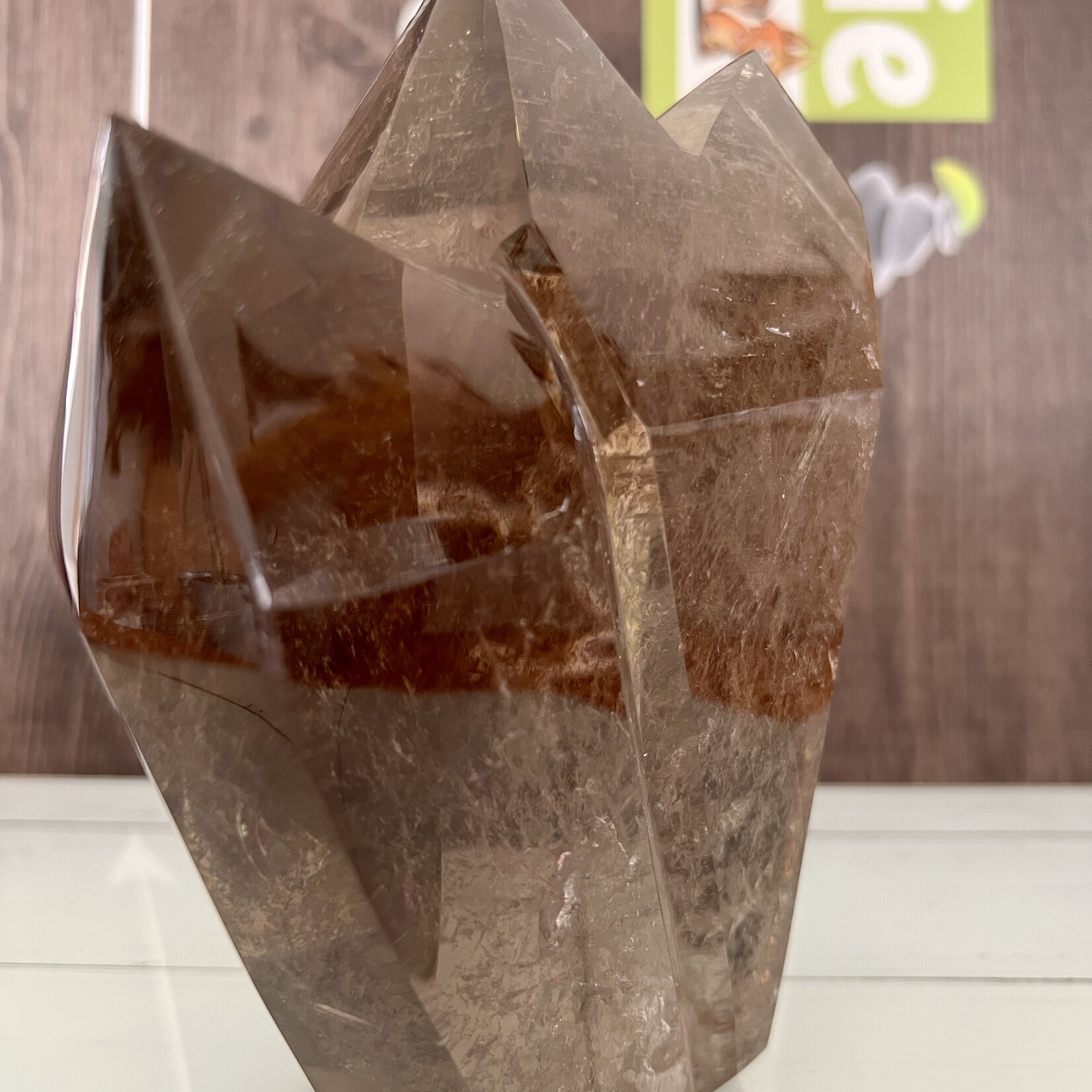 Premium Triple-Point Smoky Quartz- Your Ultimate Stress-Reliever and Resilience Booster