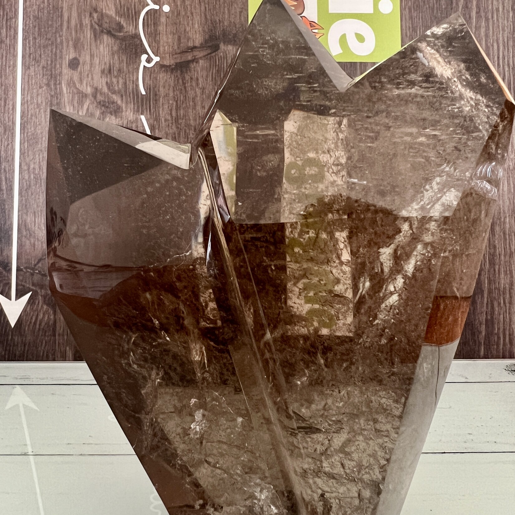 Premium Triple-Point Smoky Quartz- Your Ultimate Stress-Reliever and Resilience Booster
