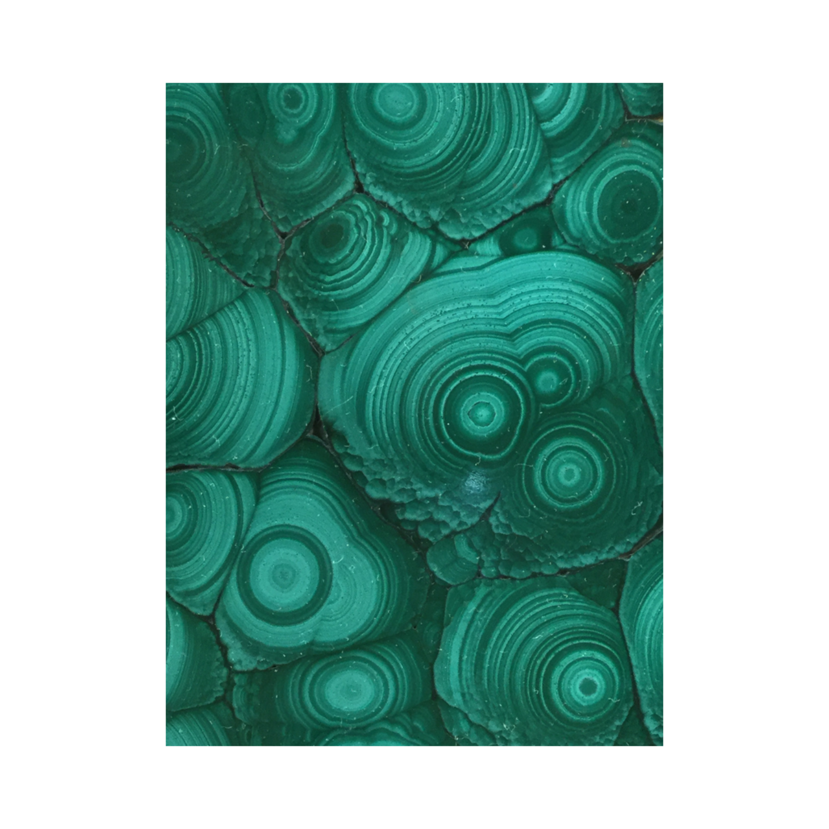 Malachite pierre roulée de qualité supérieure  - Un minéral vert luxueux pour le soulagement de la douleur et le bien-être