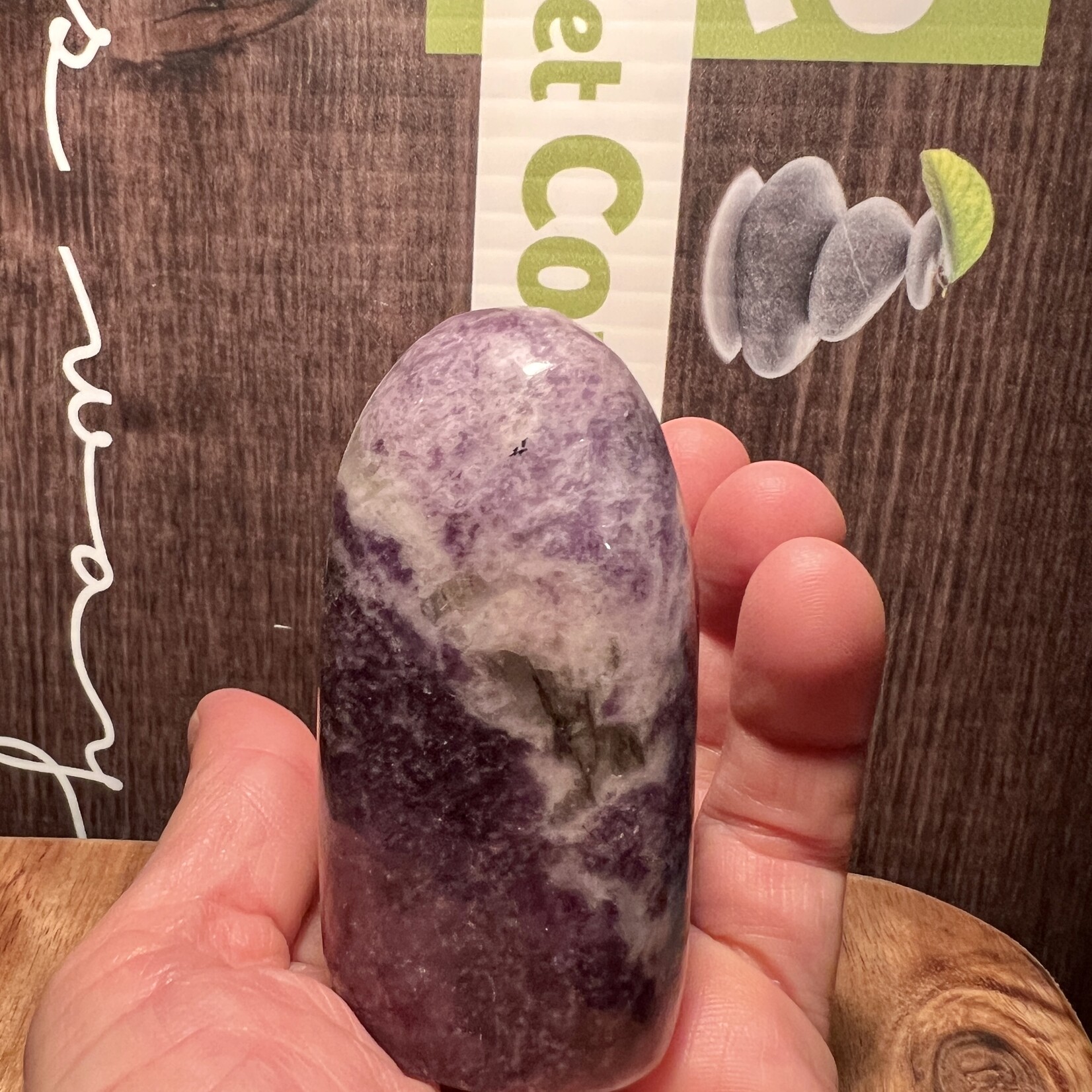 Purple Lepidolite Freeform – Tranquil Stone Alleviating Stress & Calming Obsessive Thoughts