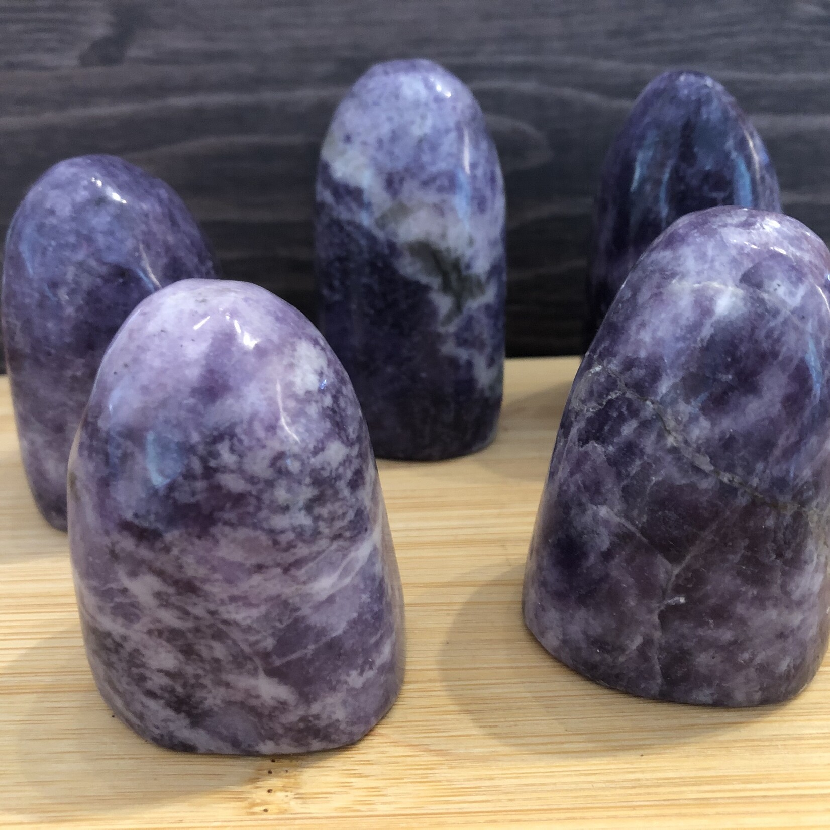 Purple Lepidolite Freeform – Tranquil Stone Alleviating Stress & Calming Obsessive Thoughts
