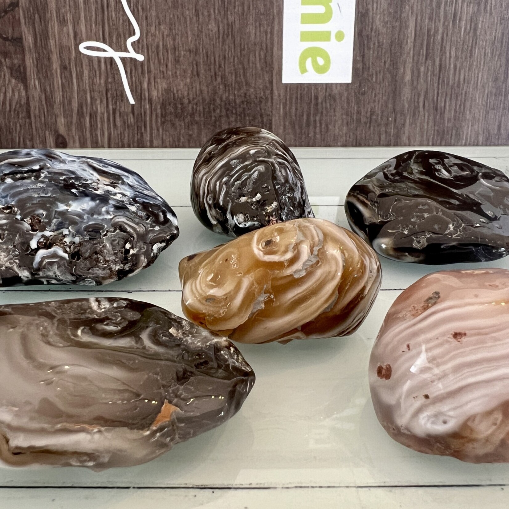 Exquisite Brazilian Enhydro Agate- Rare Stone with Water Inclusion – Balances Earth and Water Elements