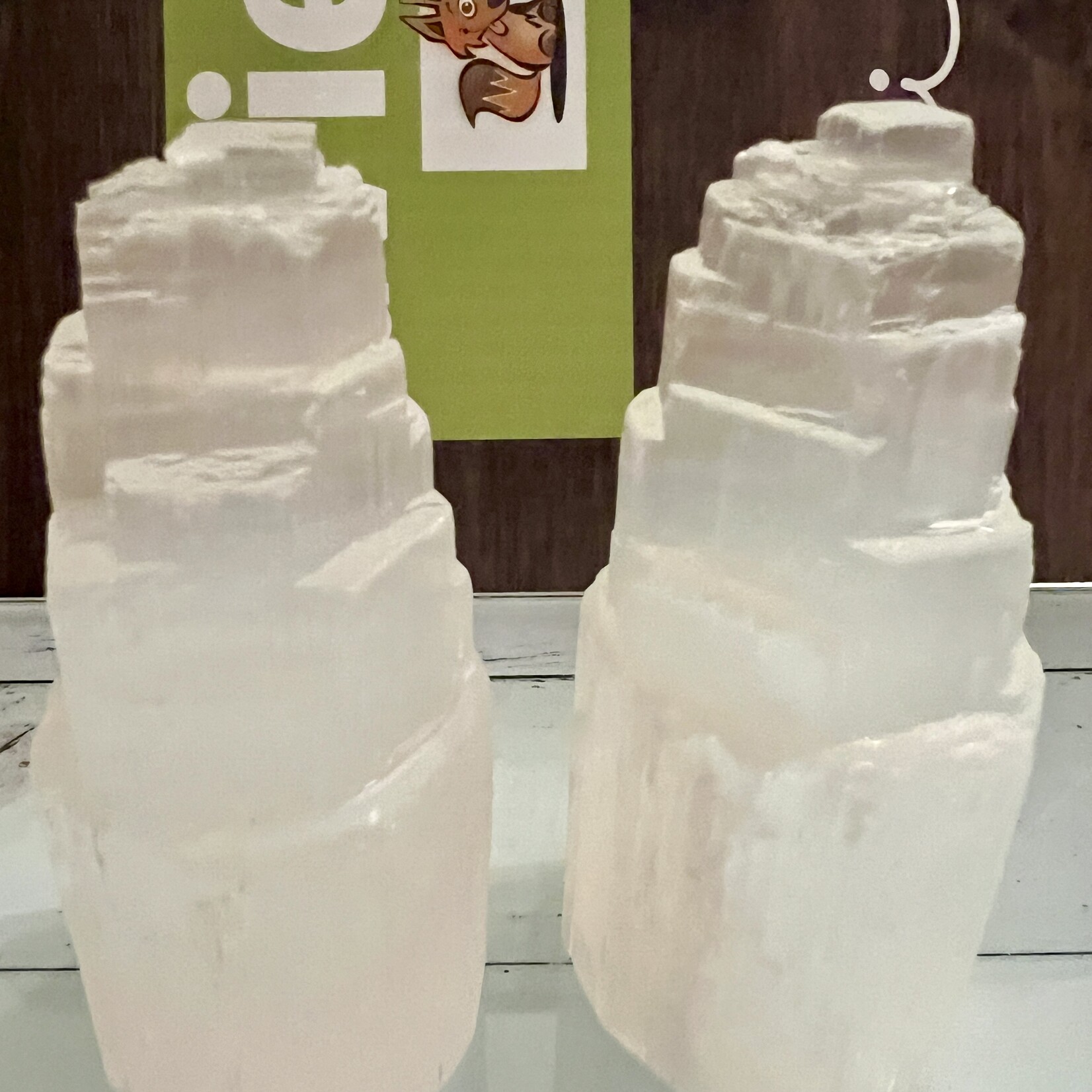 Serenity Selenite Iceberg Tower – Unique 4" Crystal for Emotional Balance & Energetic Harmony