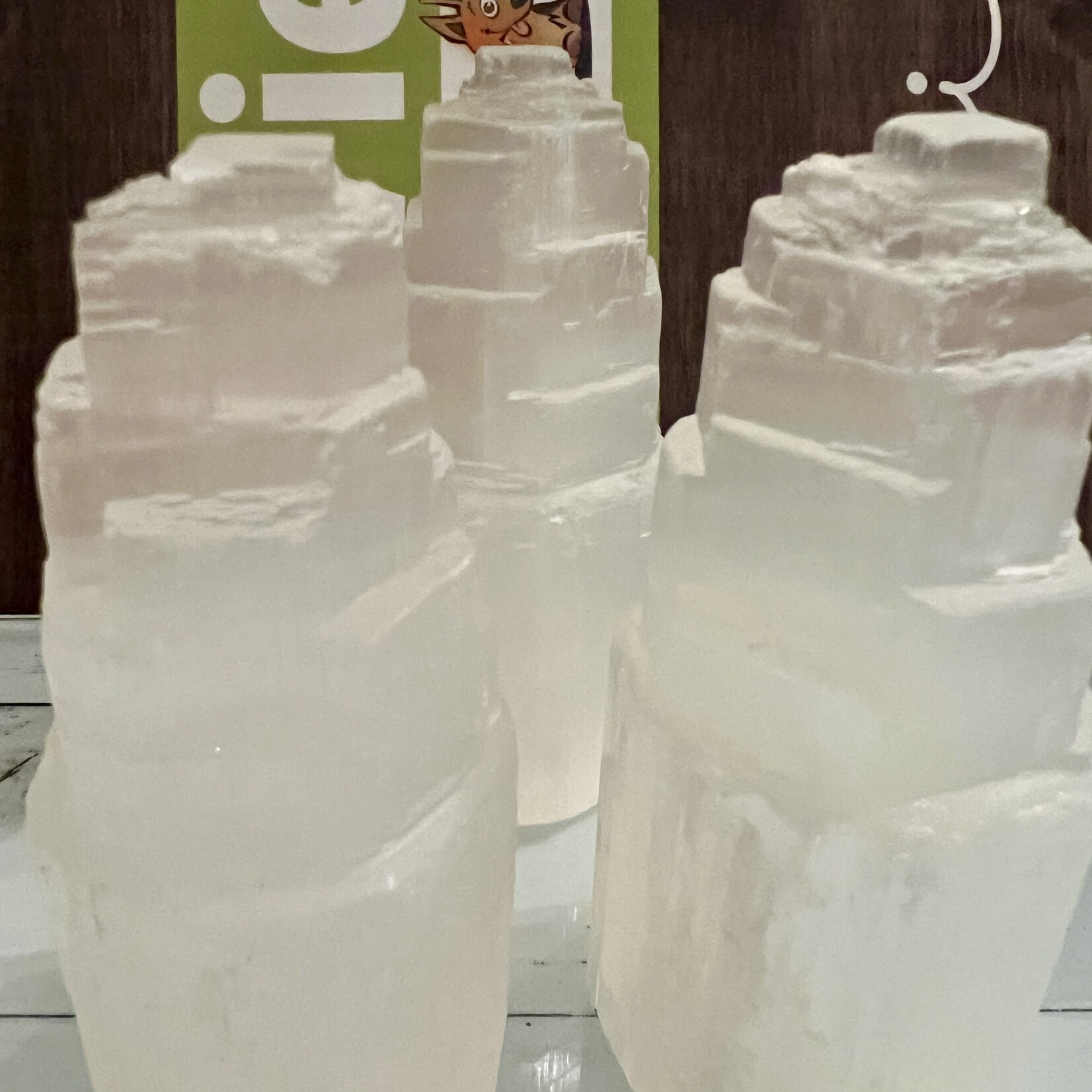 Serenity Selenite Iceberg Tower – Unique 4" Crystal for Emotional Balance & Energetic Harmony