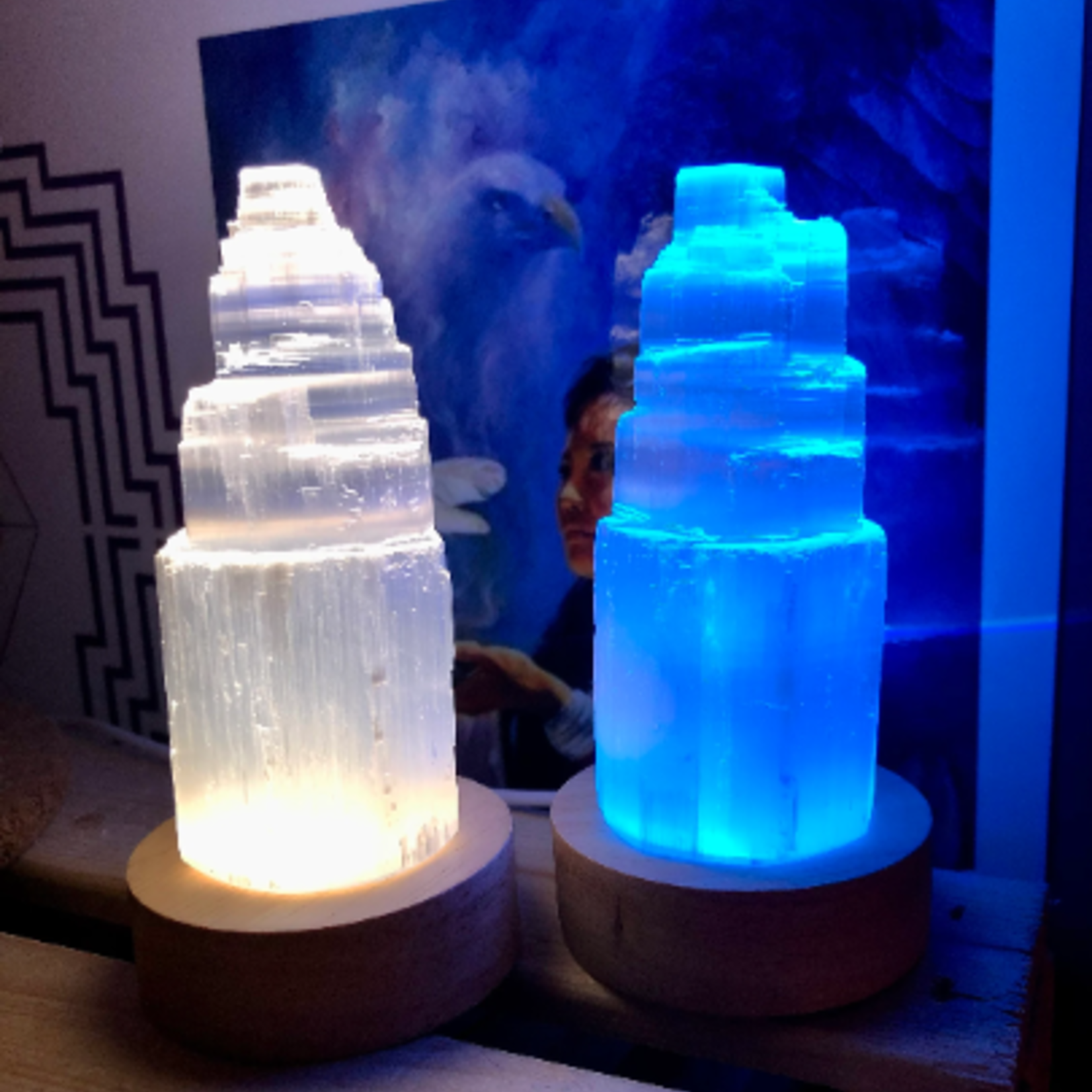 Serenity Selenite Iceberg Tower – Unique 4" Crystal for Emotional Balance & Energetic Harmony