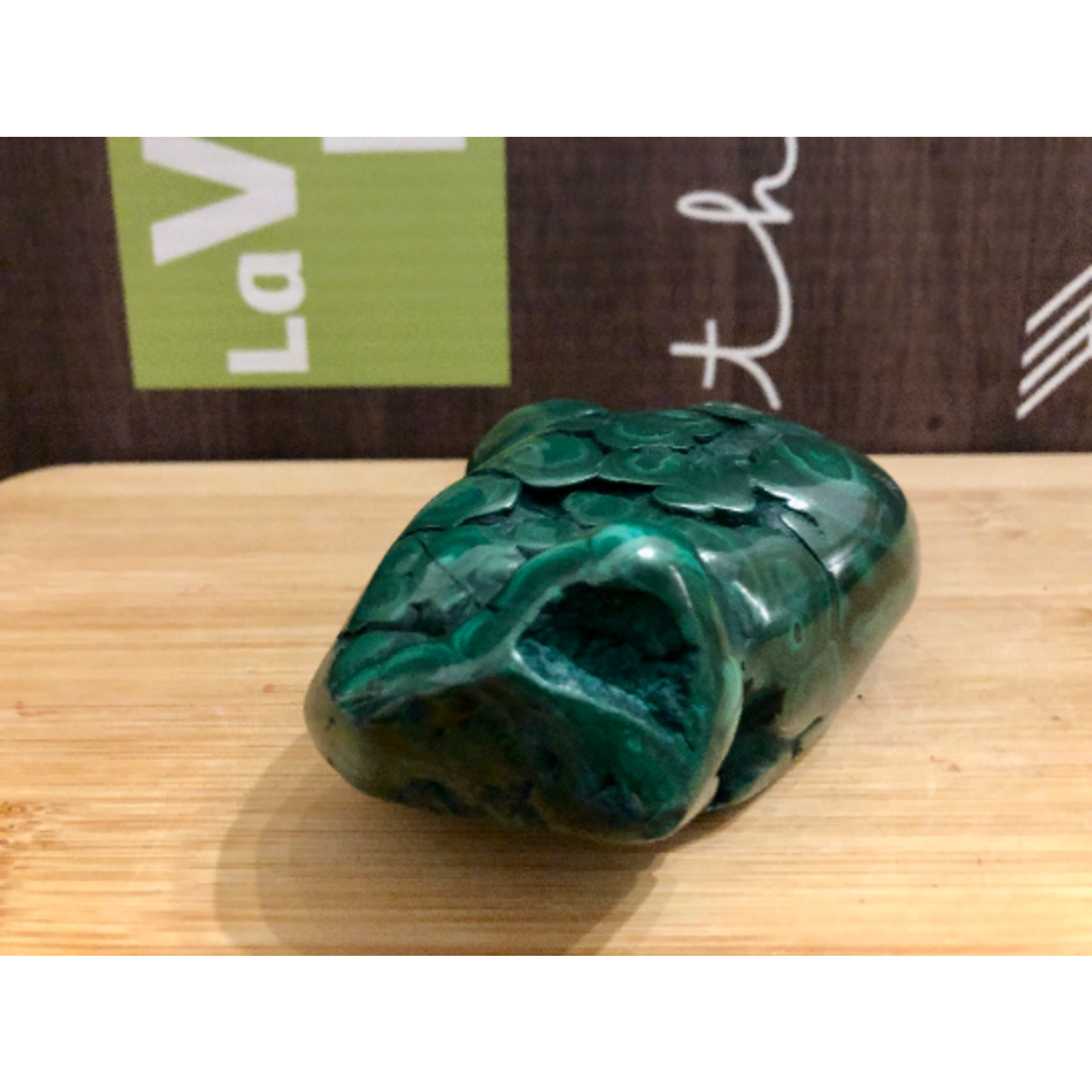 Unique Malachite Freeform – Frog-Like Shape & Energy Enhancer