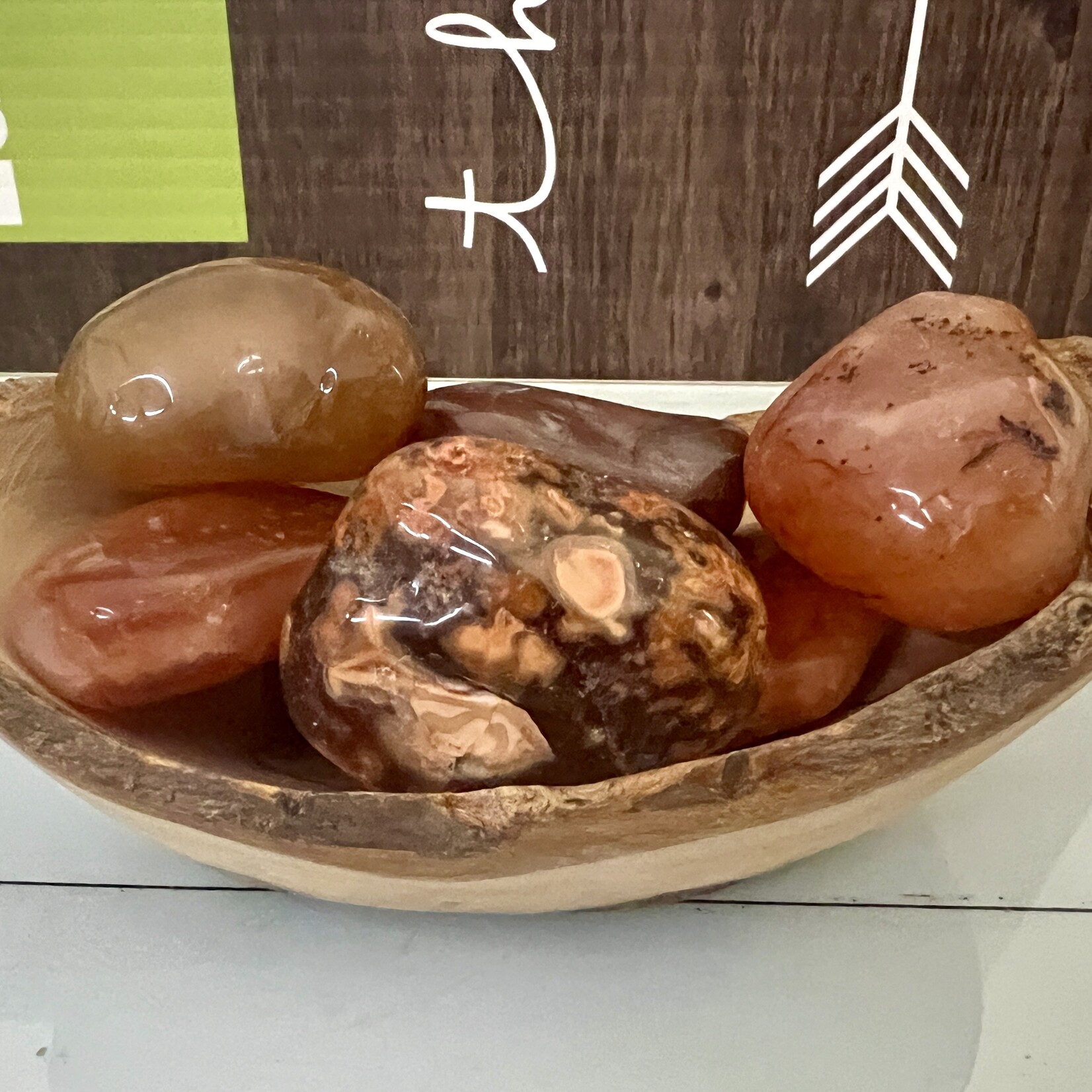 Carnelian Tumbled Stones - Vitality and Creativity