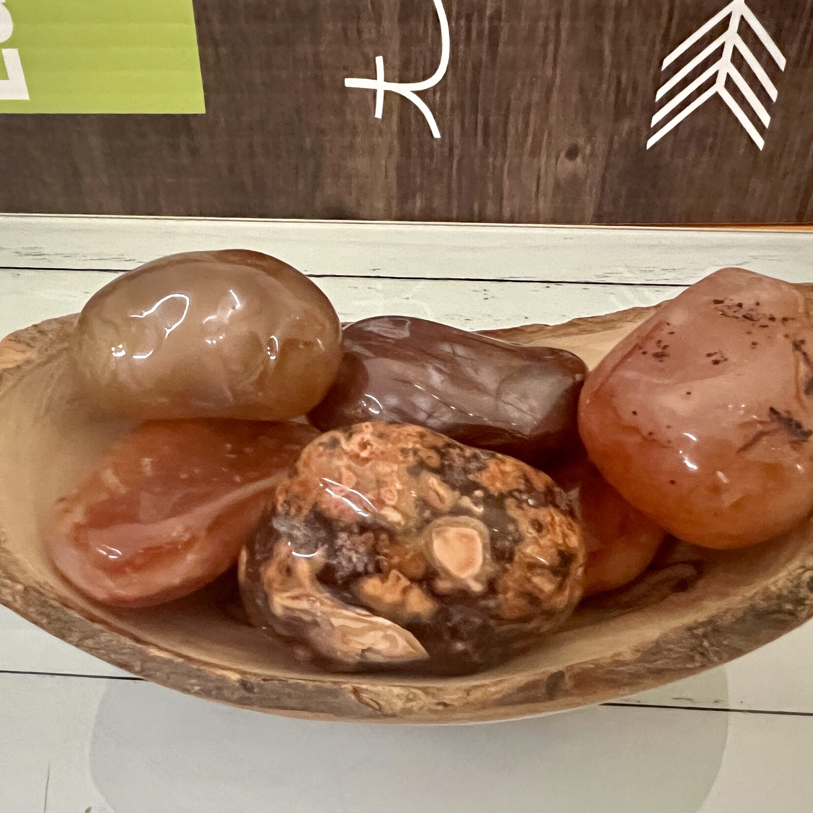 Carnelian Tumbled Stones - Vitality and Creativity