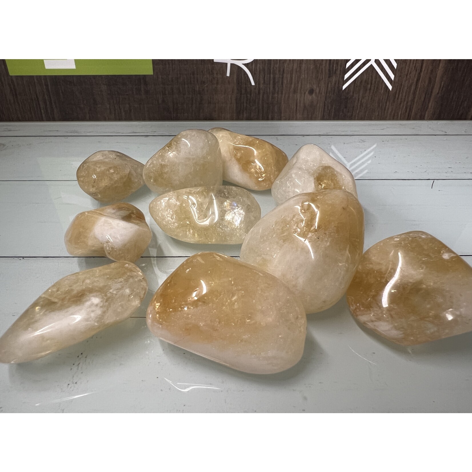 Citrine Tumbled Stones - Prosperity and Positivity