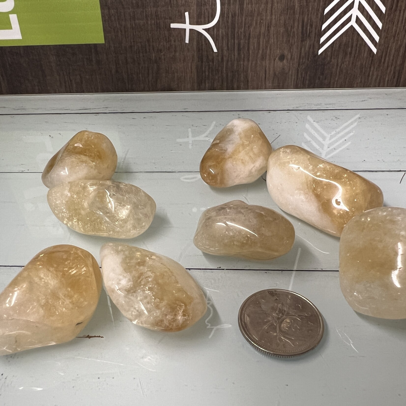 Citrine Tumbled Stones - Prosperity and Positivity