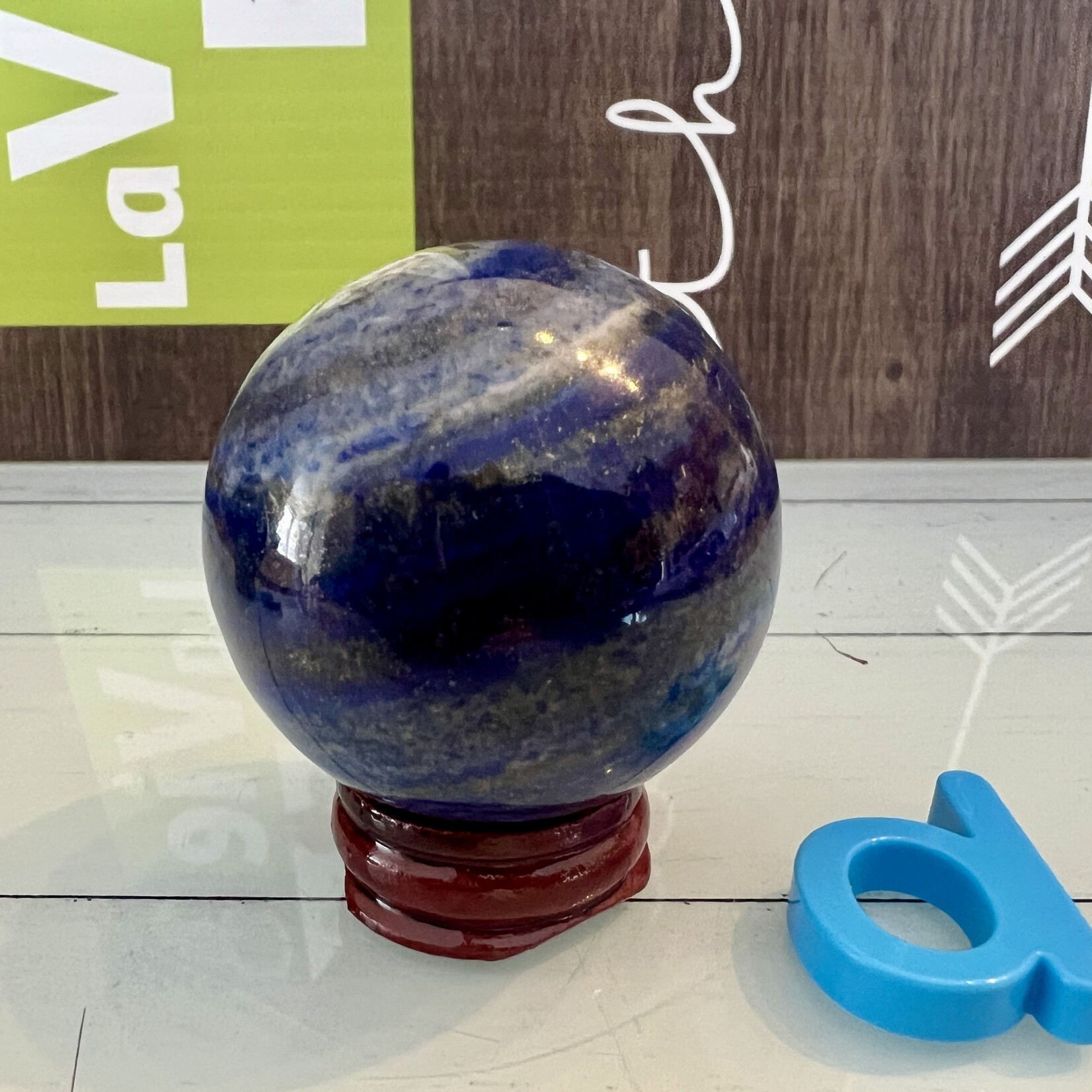 Lapis Lazuli Spheres - Cosmic Beauty & Intuition