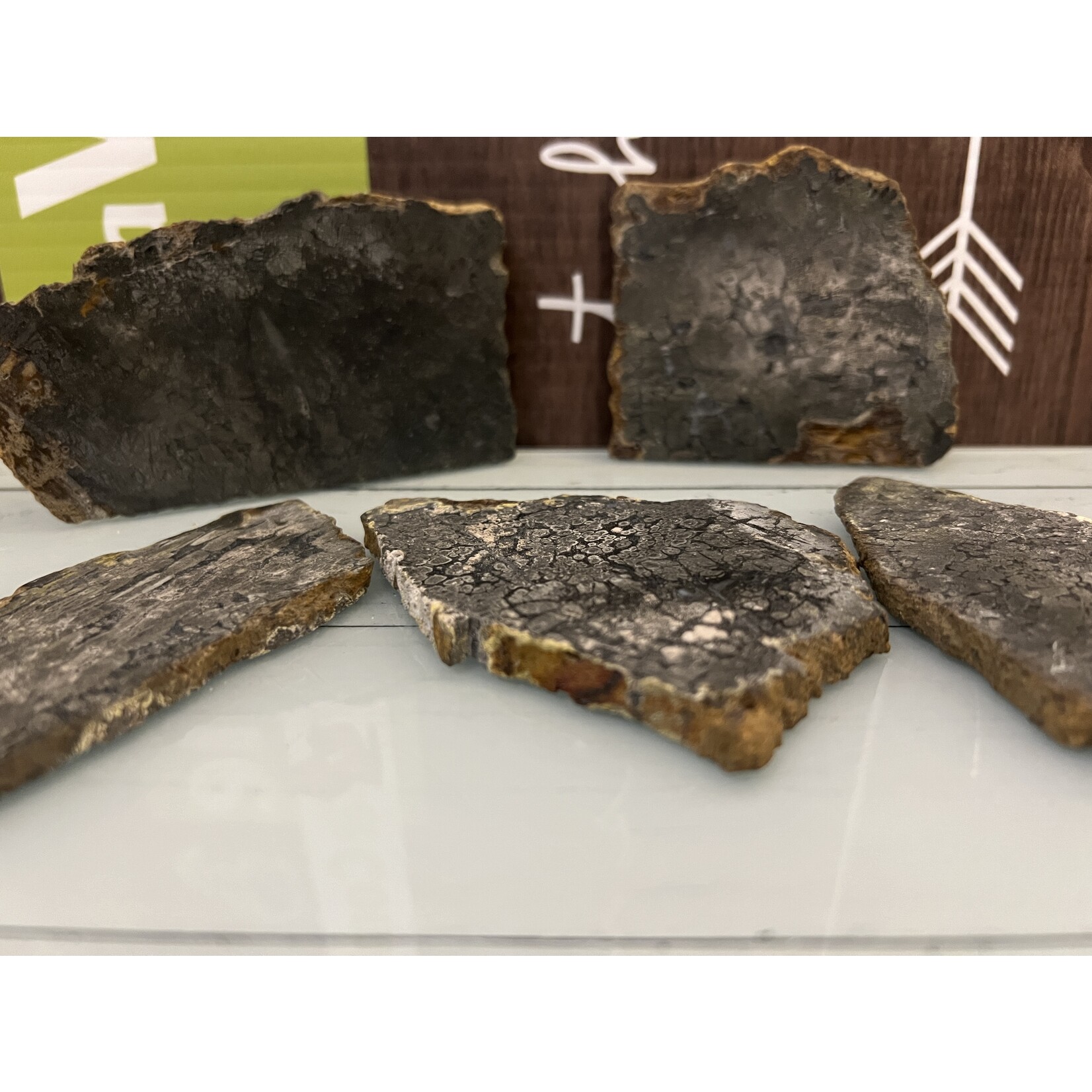 Marcasite Slice – Unique Geometric Patterns, Natural Energy Enhancer, Distinctive Mineral Slice