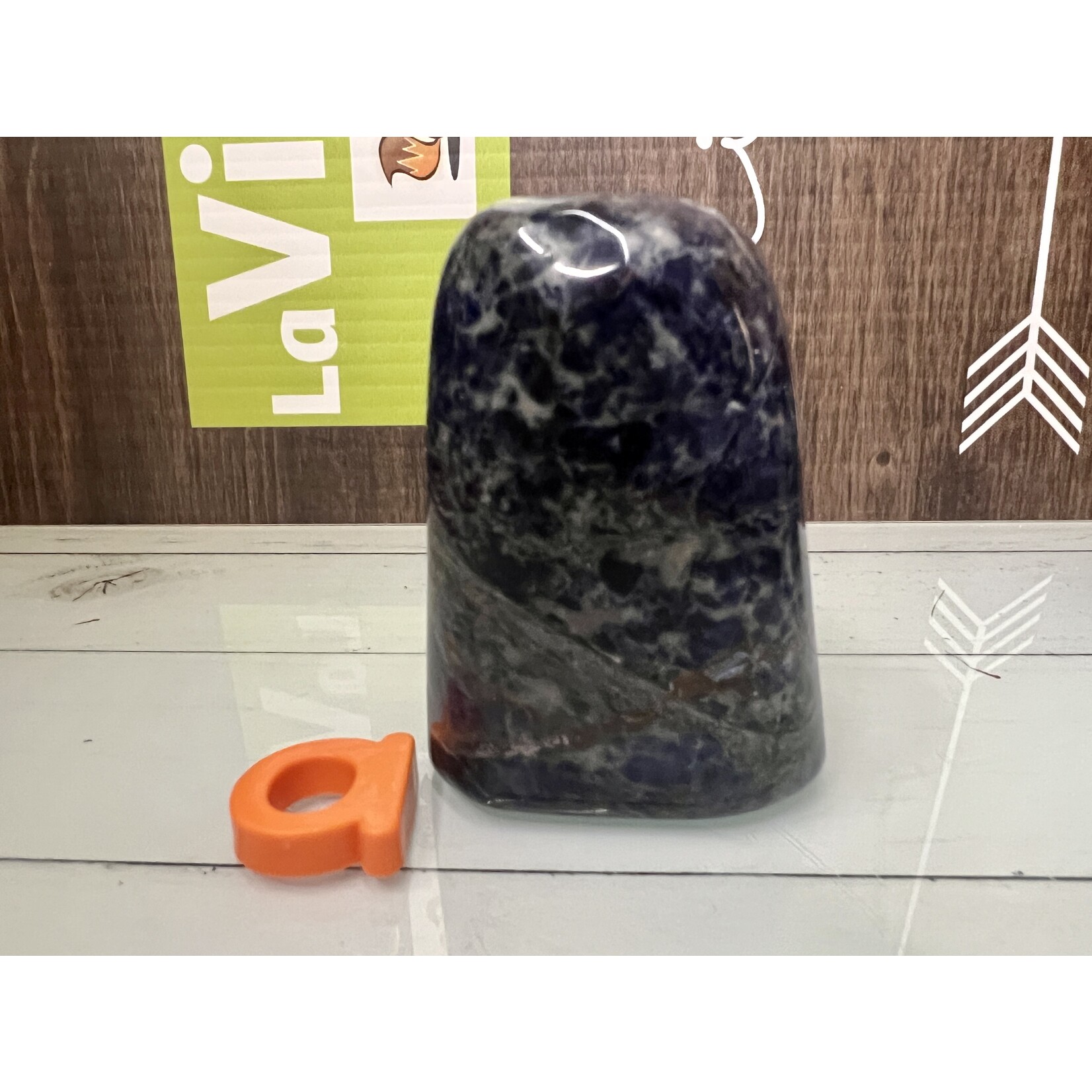 Sodalite Freeform Polished Stone – Enhancer of Emotional Balance and Intuition