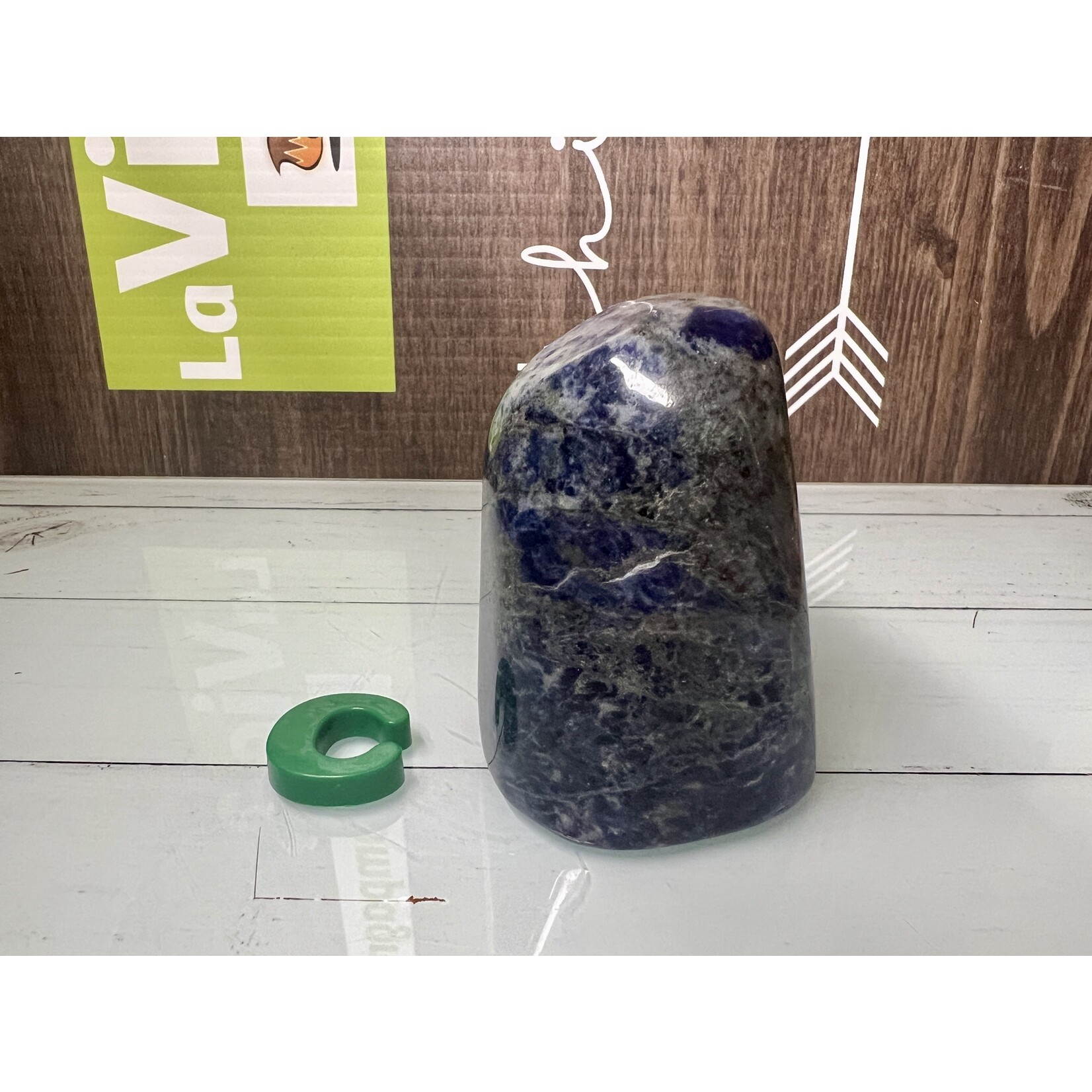 Sodalite Freeform Polished Stone – Enhancer of Emotional Balance and Intuition