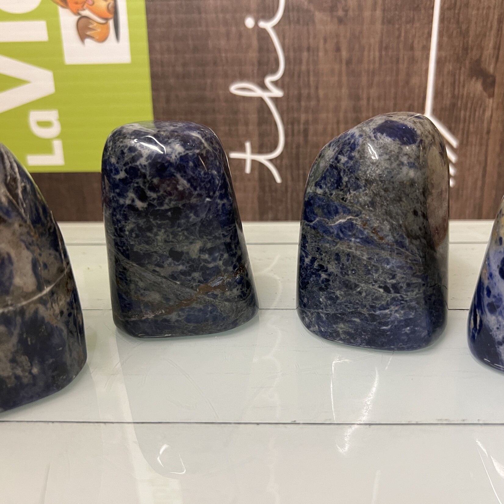 Sodalite Freeform Polished Stone – Enhancer of Emotional Balance and Intuition