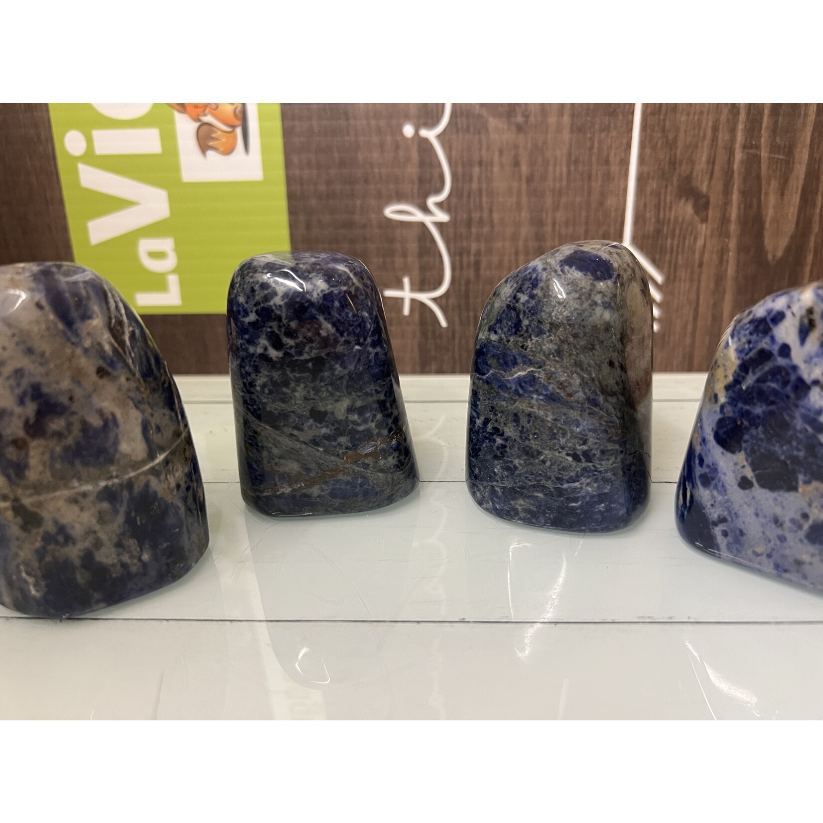 Sodalite Freeform Polished Stone – Enhancer of Emotional Balance and Intuition