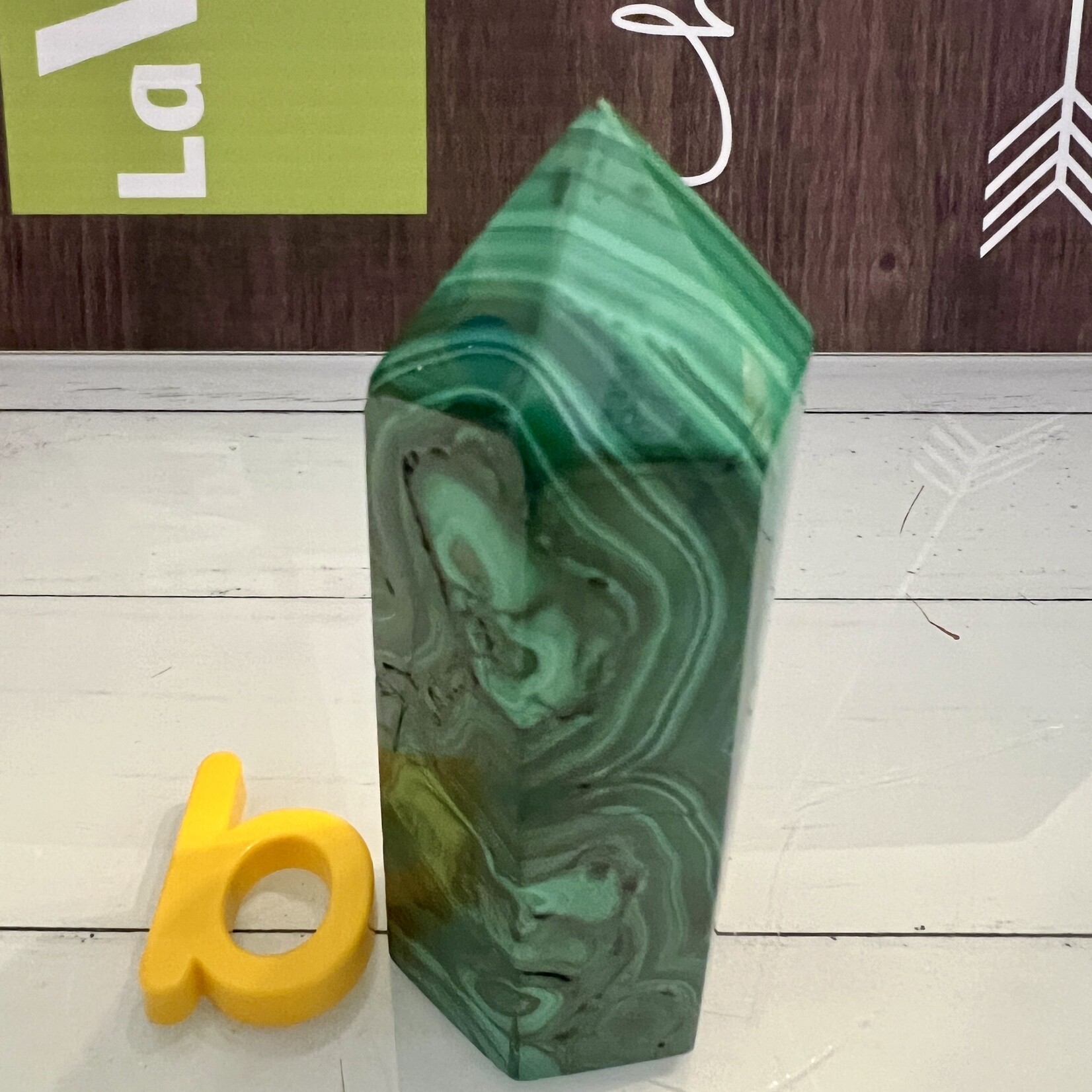 Large Malachite Tower – Natural Energy and Emotional Healing Stone