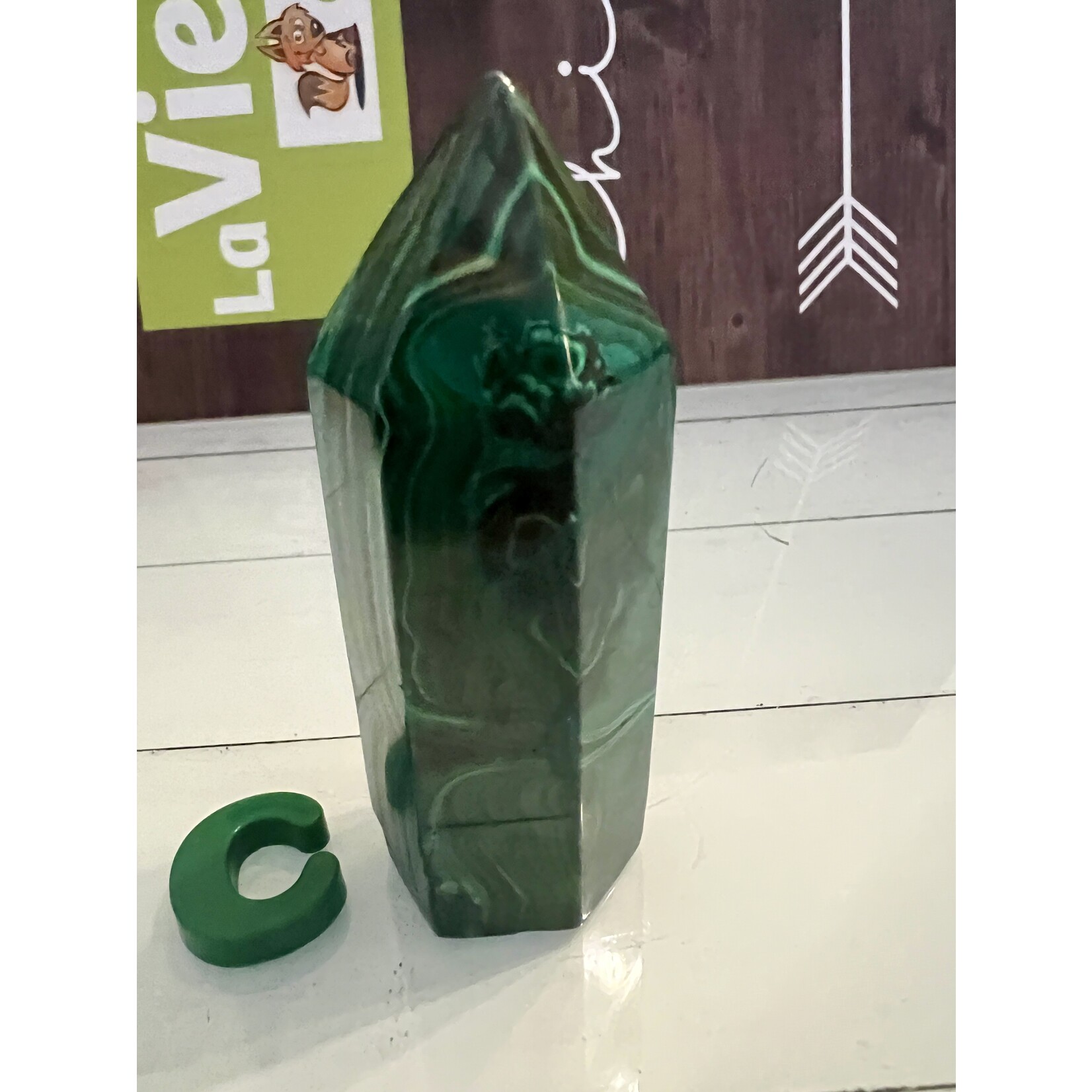 Large Malachite Tower – Natural Energy and Emotional Healing Stone