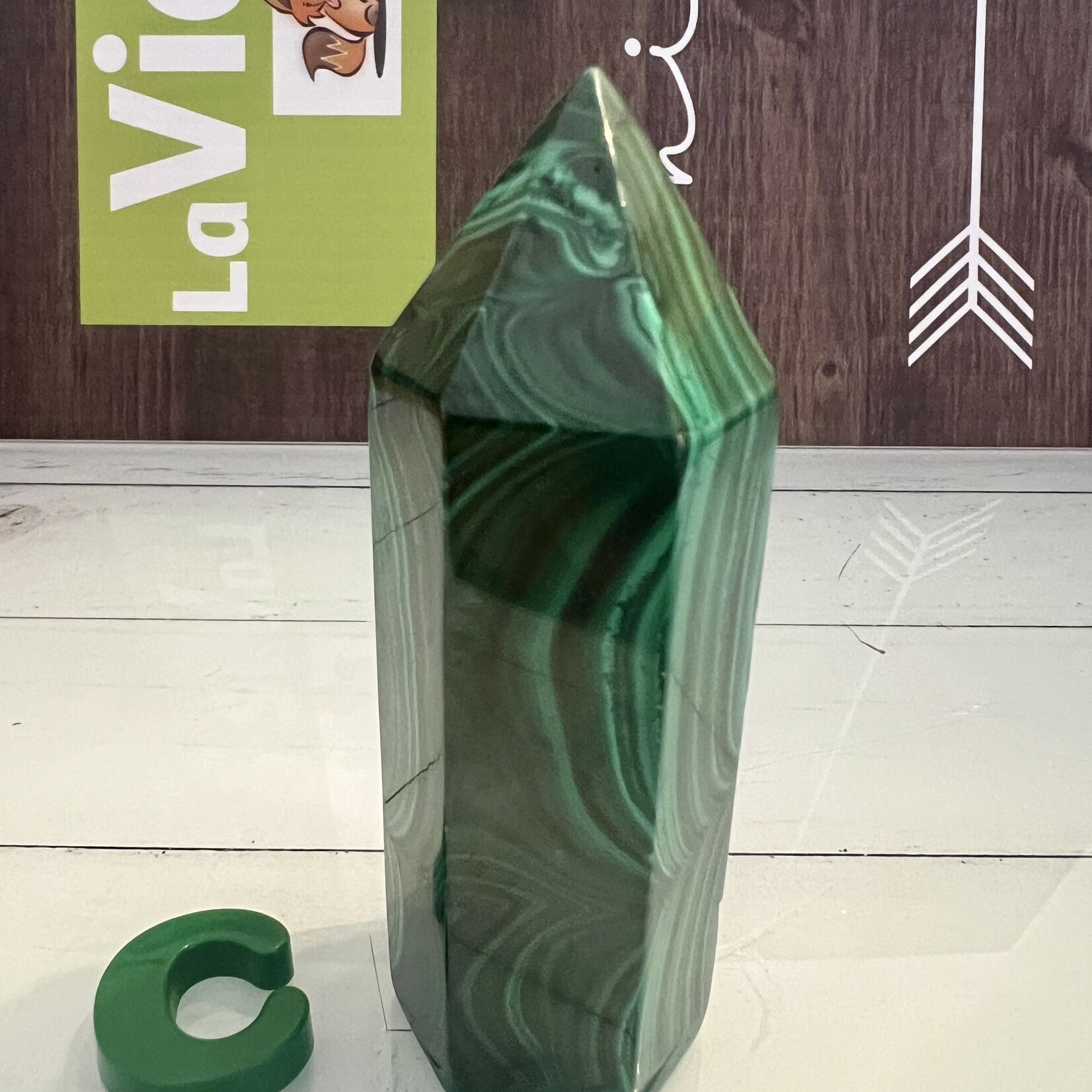 Large Malachite Tower – Natural Energy and Emotional Healing Stone