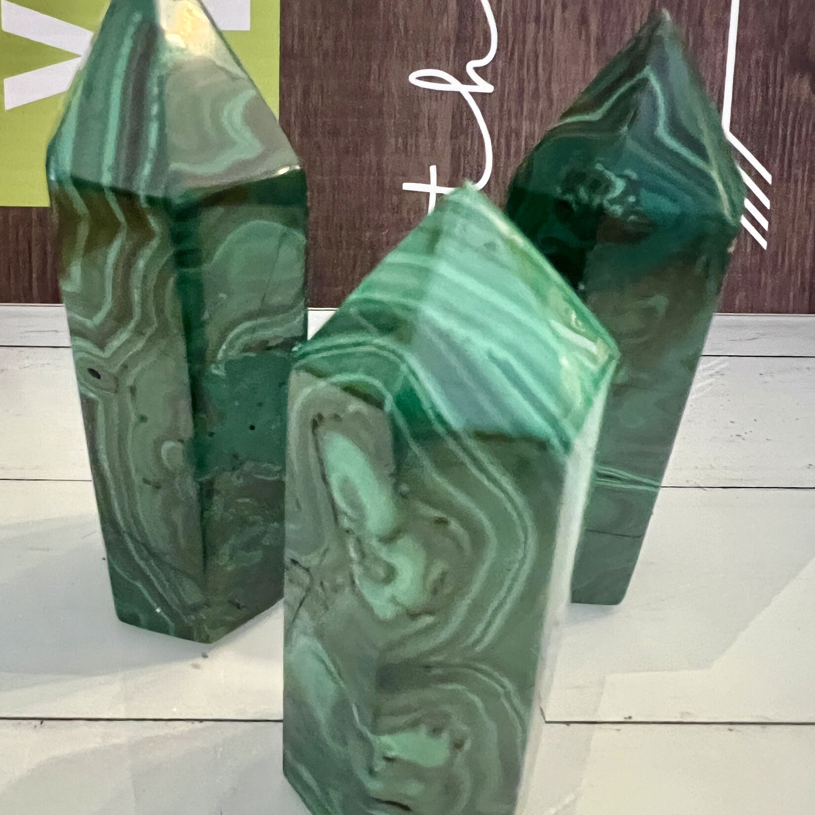 Large Malachite Tower – Natural Energy and Emotional Healing Stone