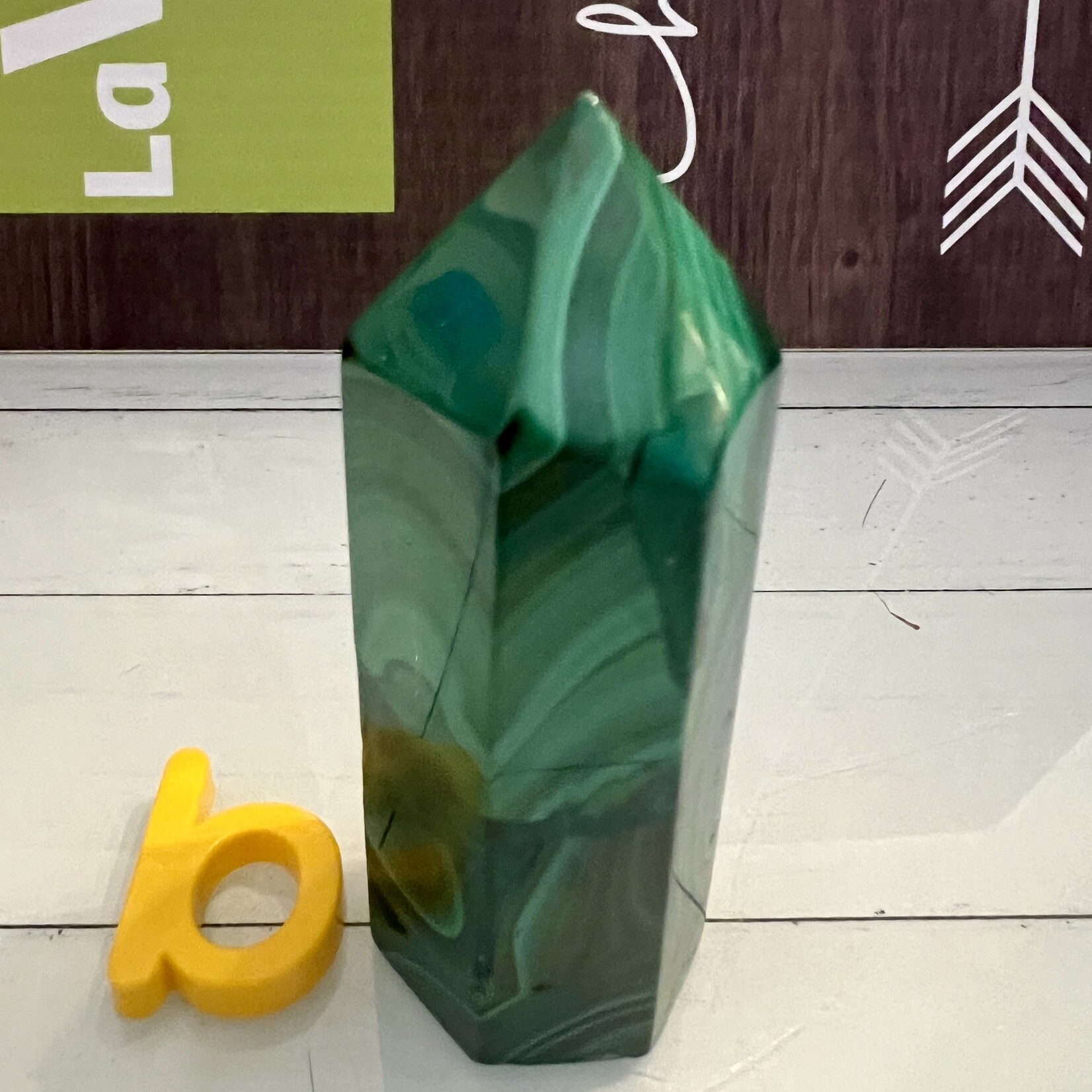 Large Malachite Tower – Natural Energy and Emotional Healing Stone