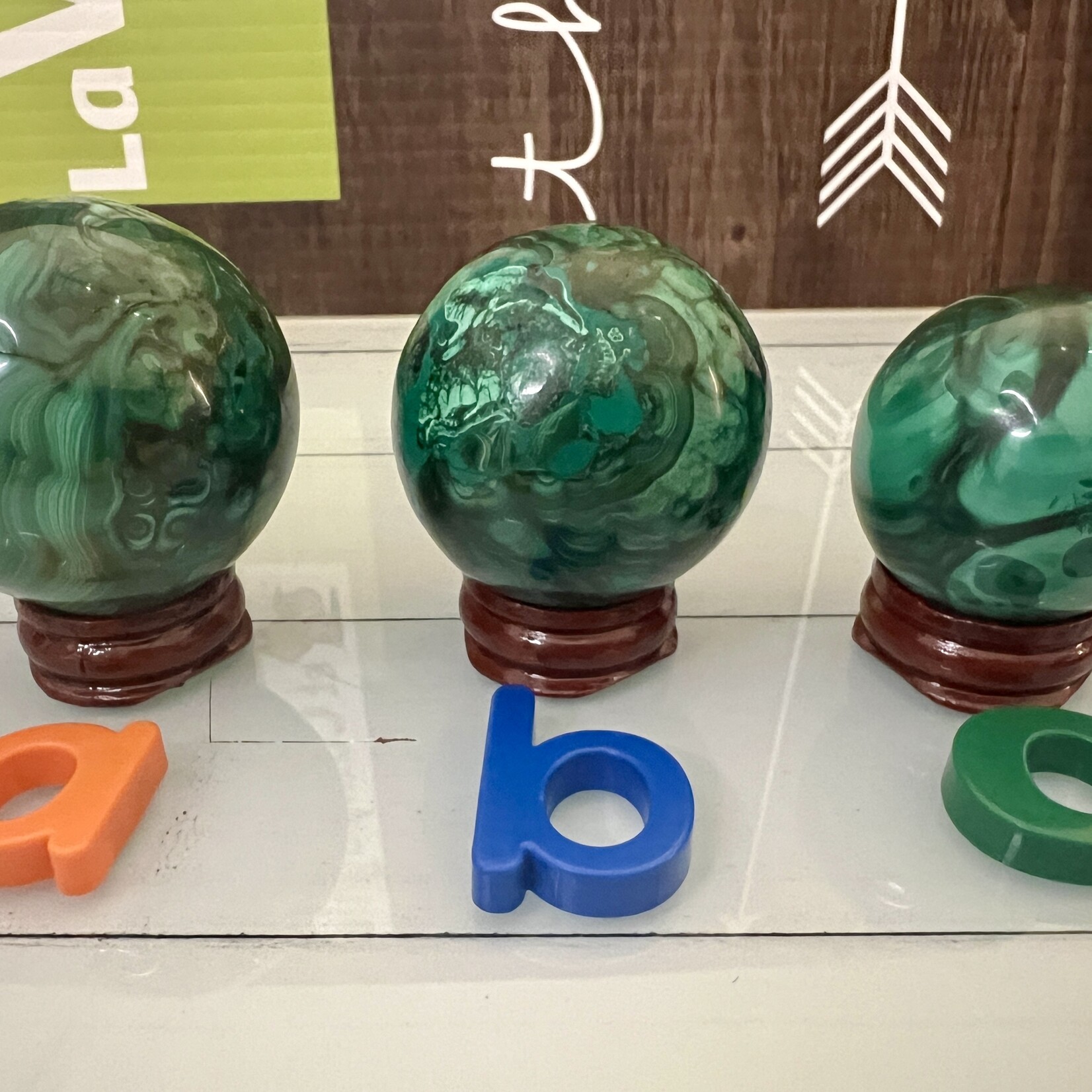 Malachite Spheres – Vibrant Natural Energy Stones for Healing