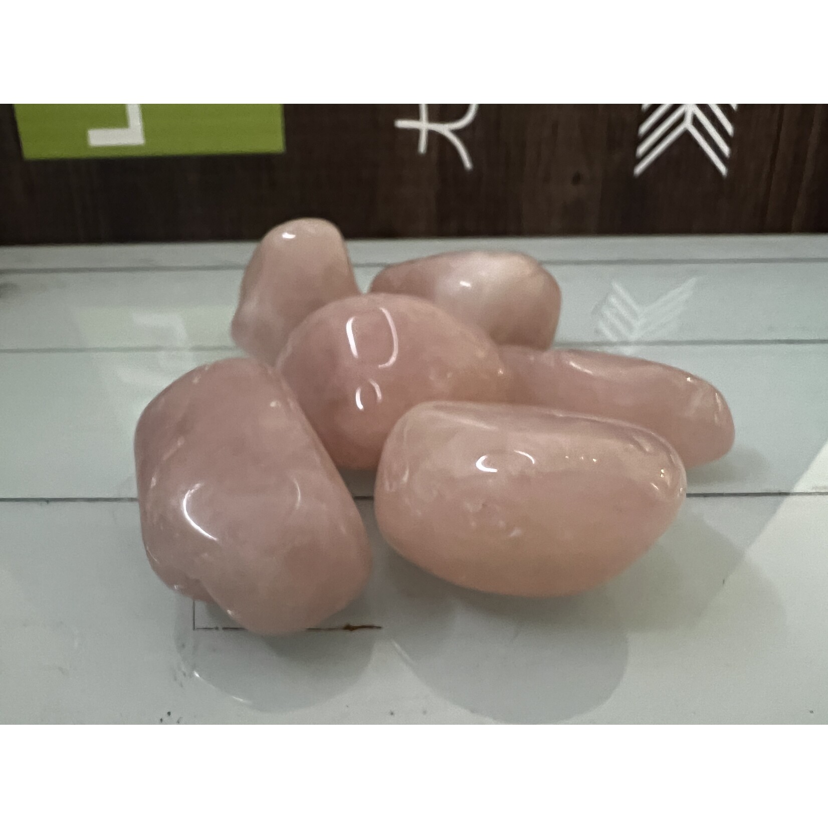 pink quartz-pebble