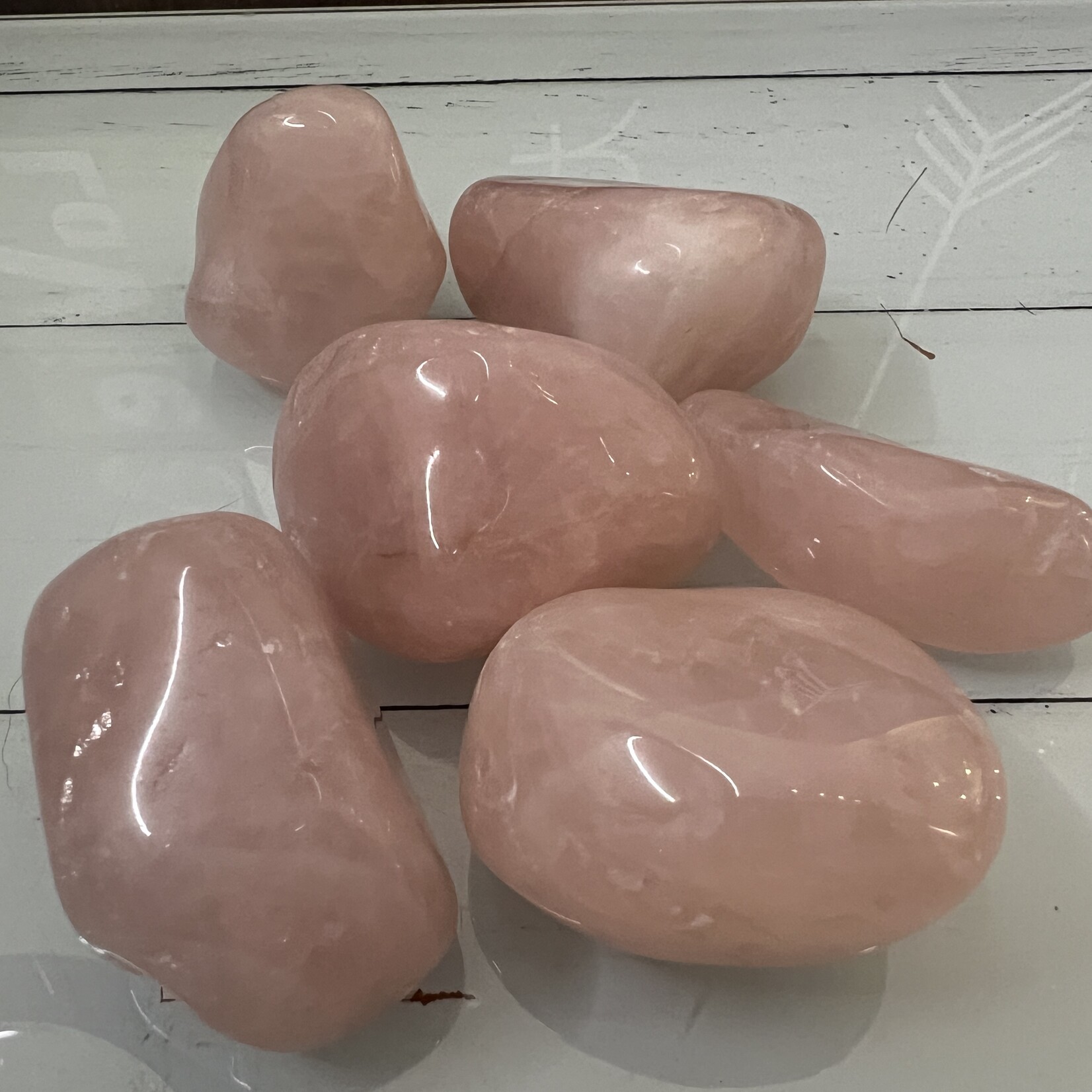 pink quartz-pebble