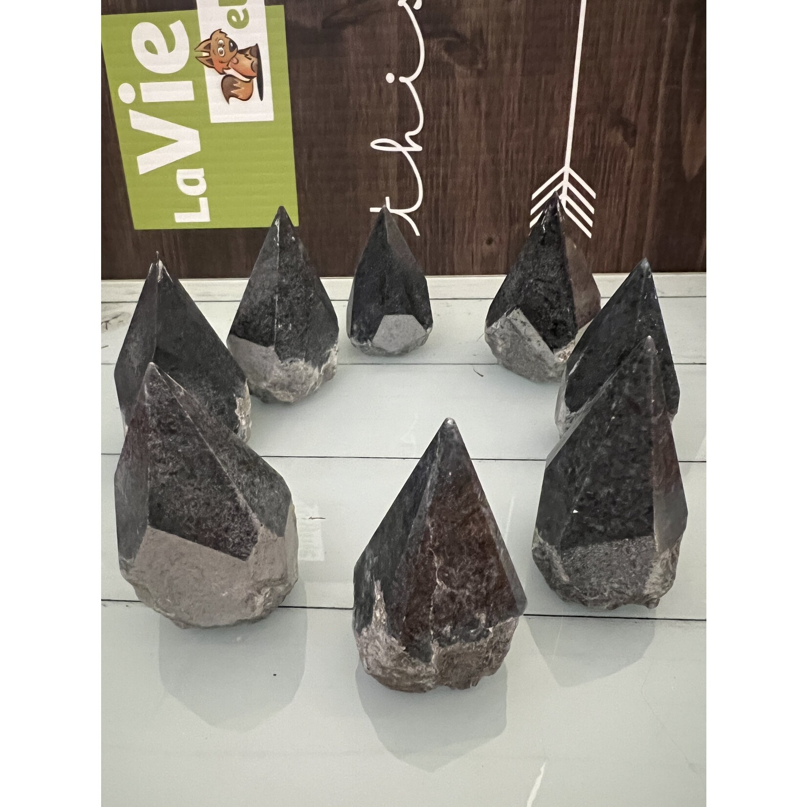 Polished Top Kyanite Pyramid – Serene Stone for Spiritual Growth