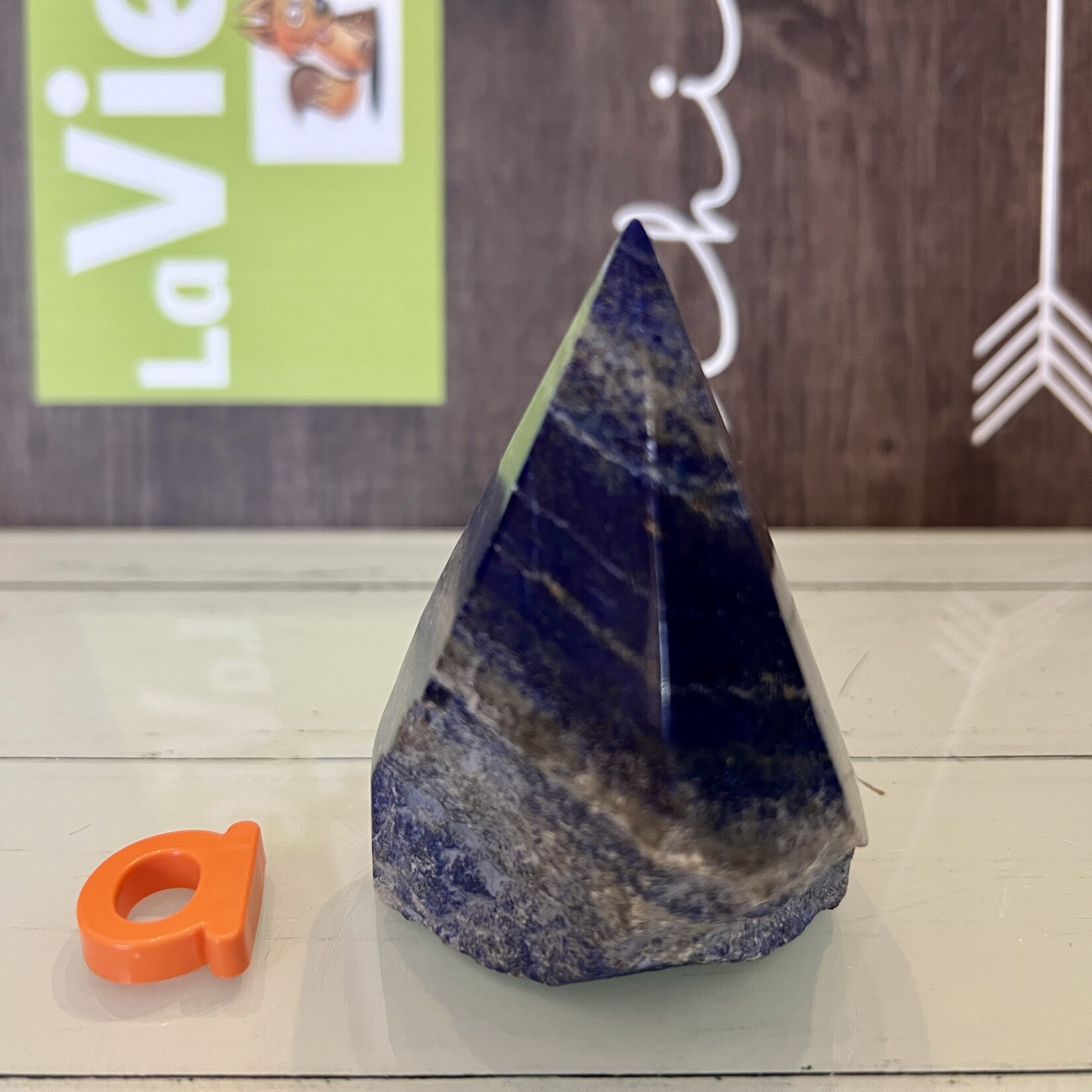 Lapis Lazuli Pyramid - Spiritual and Energy Balancing