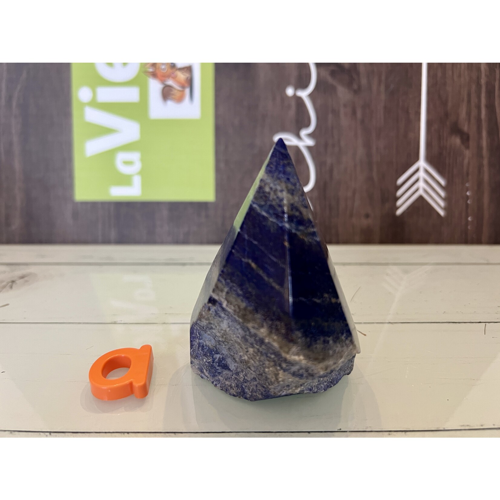 Pyramide de Lapis Lazuli - Équilibre Spirituel et Énergétique