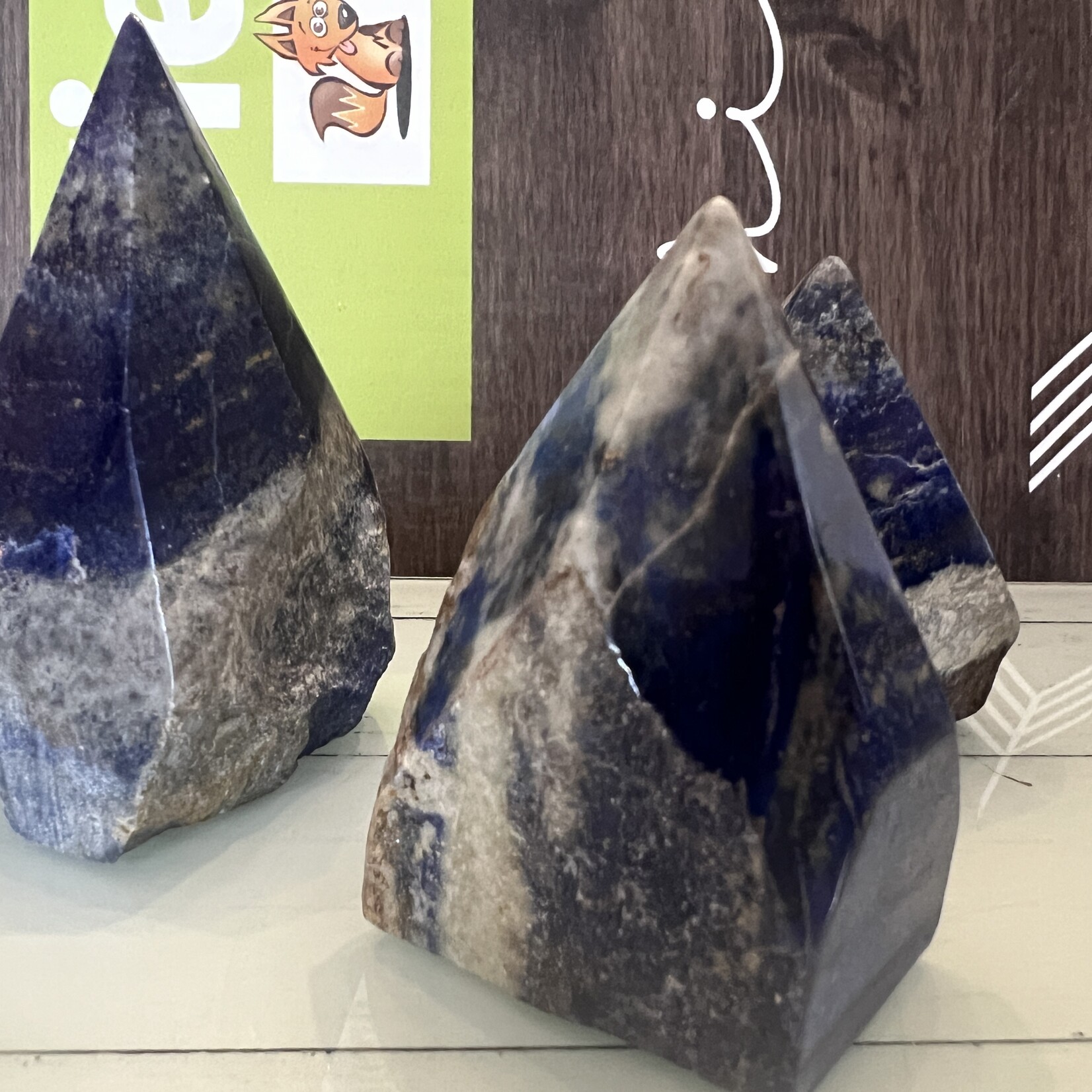 Lapis Lazuli Pyramid - Spiritual and Energy Balancing
