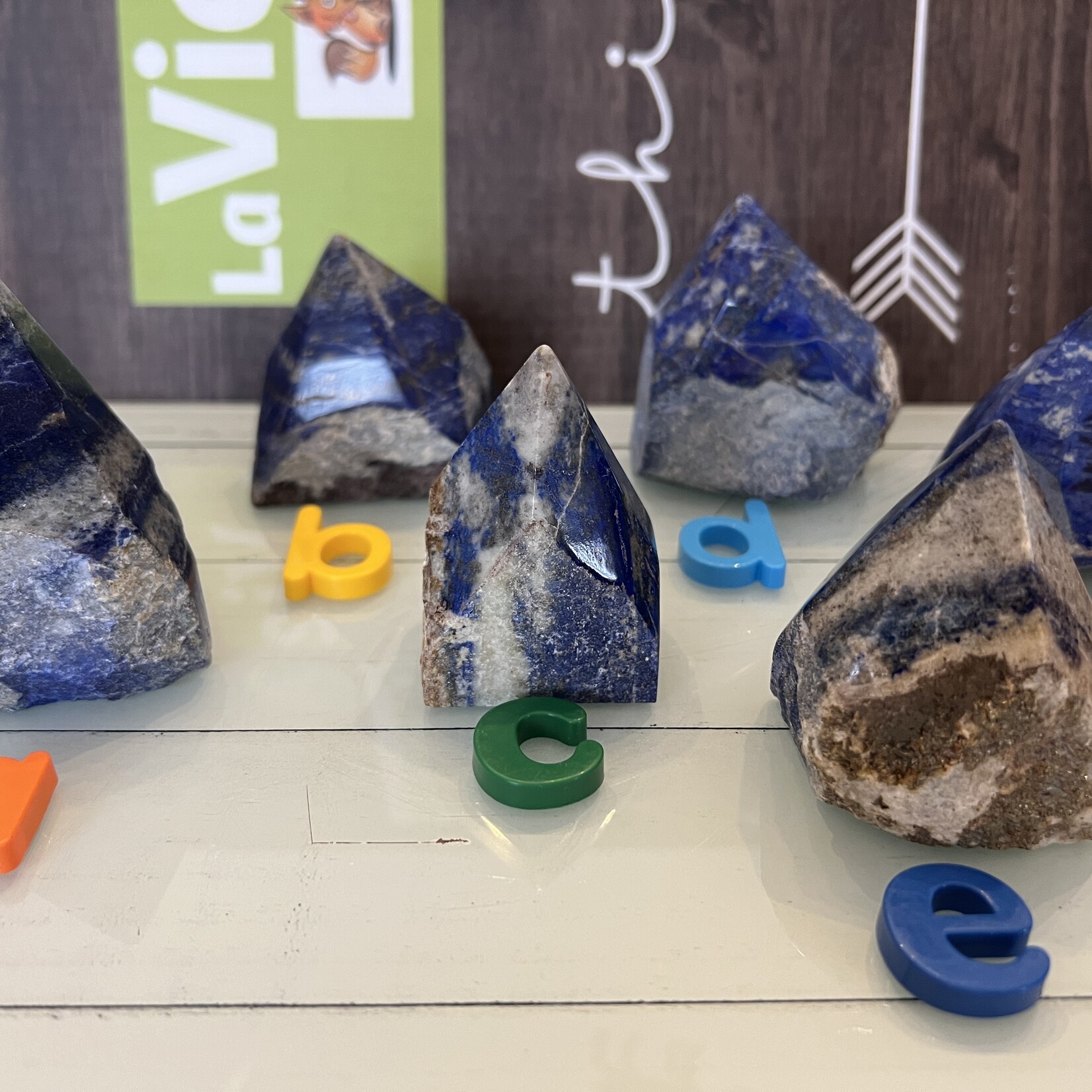 Lapis Lazuli Pyramid - Spiritual and Energy Balancing