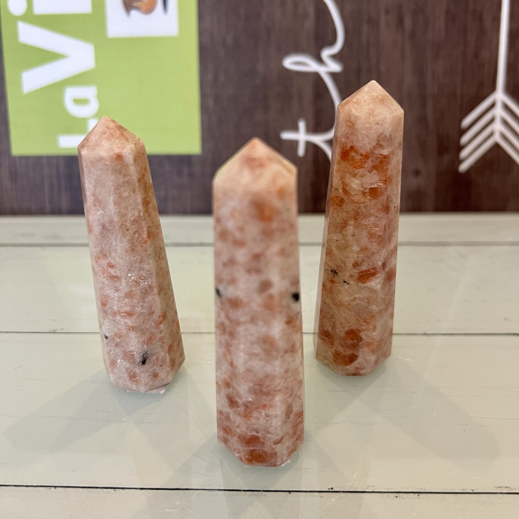 Vibrant Sunstone Obelisk for Energy & Balance
