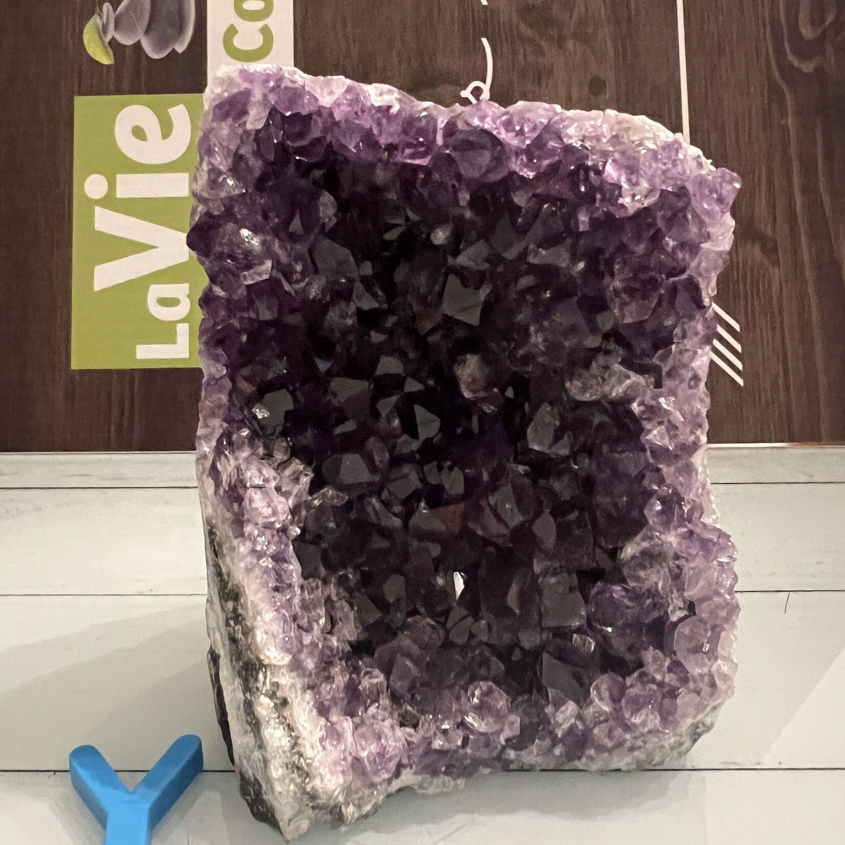 Exquisite Brazilian Amethyst Geode of Great Quality- Promoting Spiritual Upliftment, Concentration, and Meditation
