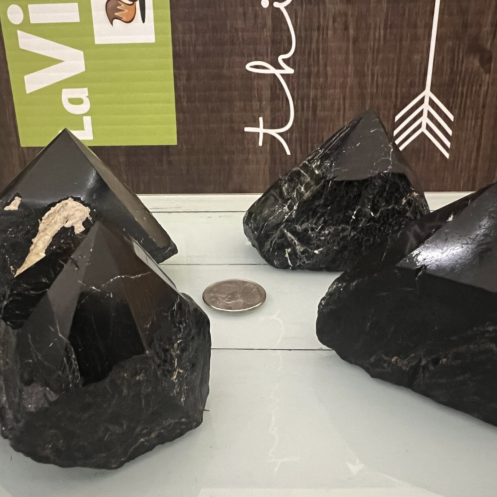 Natural Polished Black Tourmaline- Root Chakra & Grounding Energy
