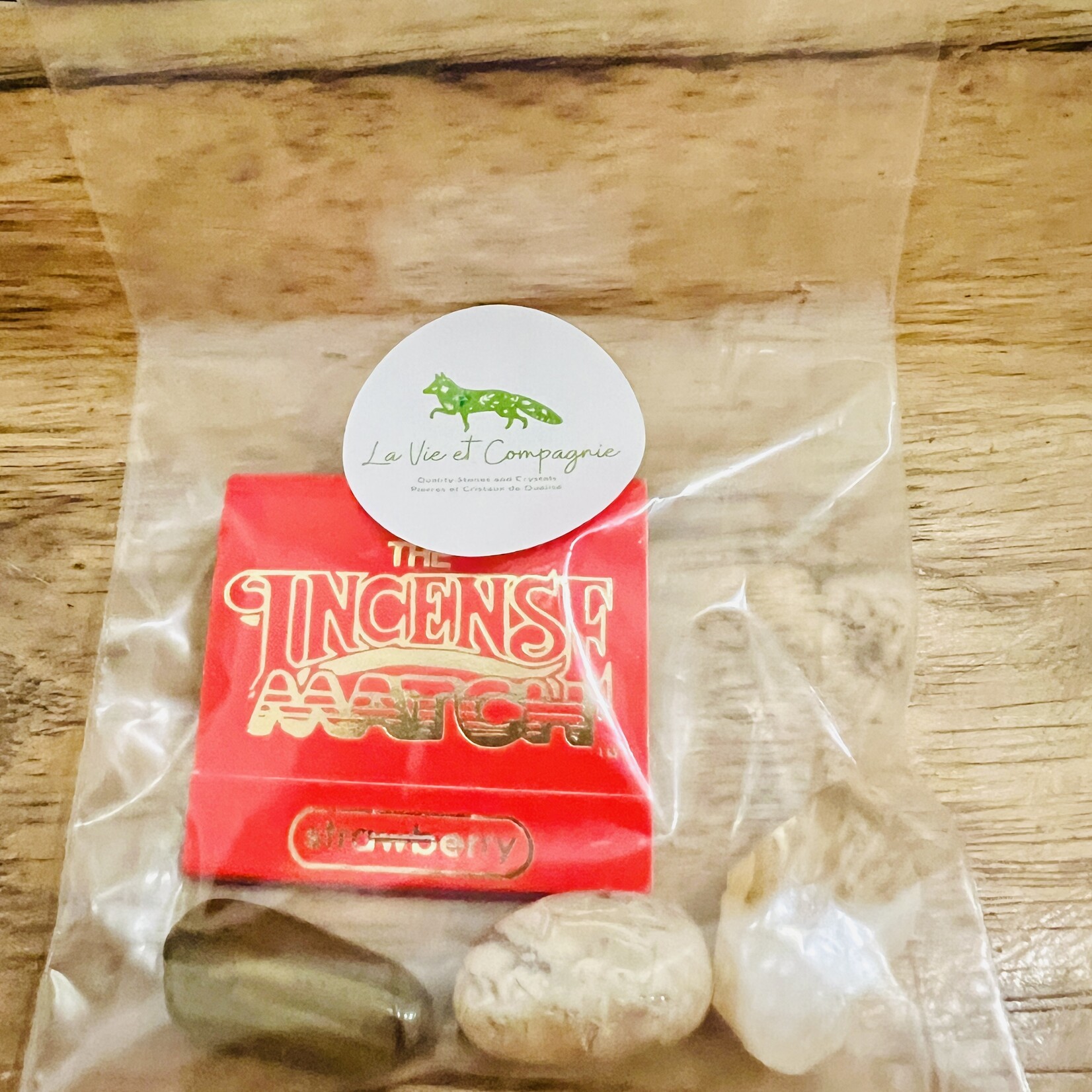 Energizing Crystal and Incense Match Kits - Handpicked Stone Sets for Balance, Clarity, and Positivity