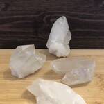 Clear quartz cluster