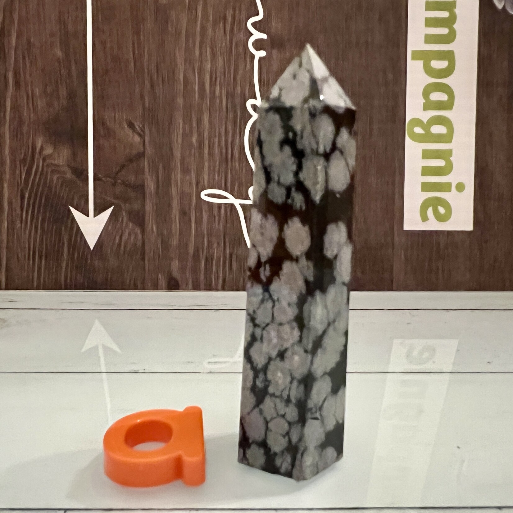 Snowflake Obsidian Tower/ Speckled Obsidian / Starry Obsidian – Powerful and Protective