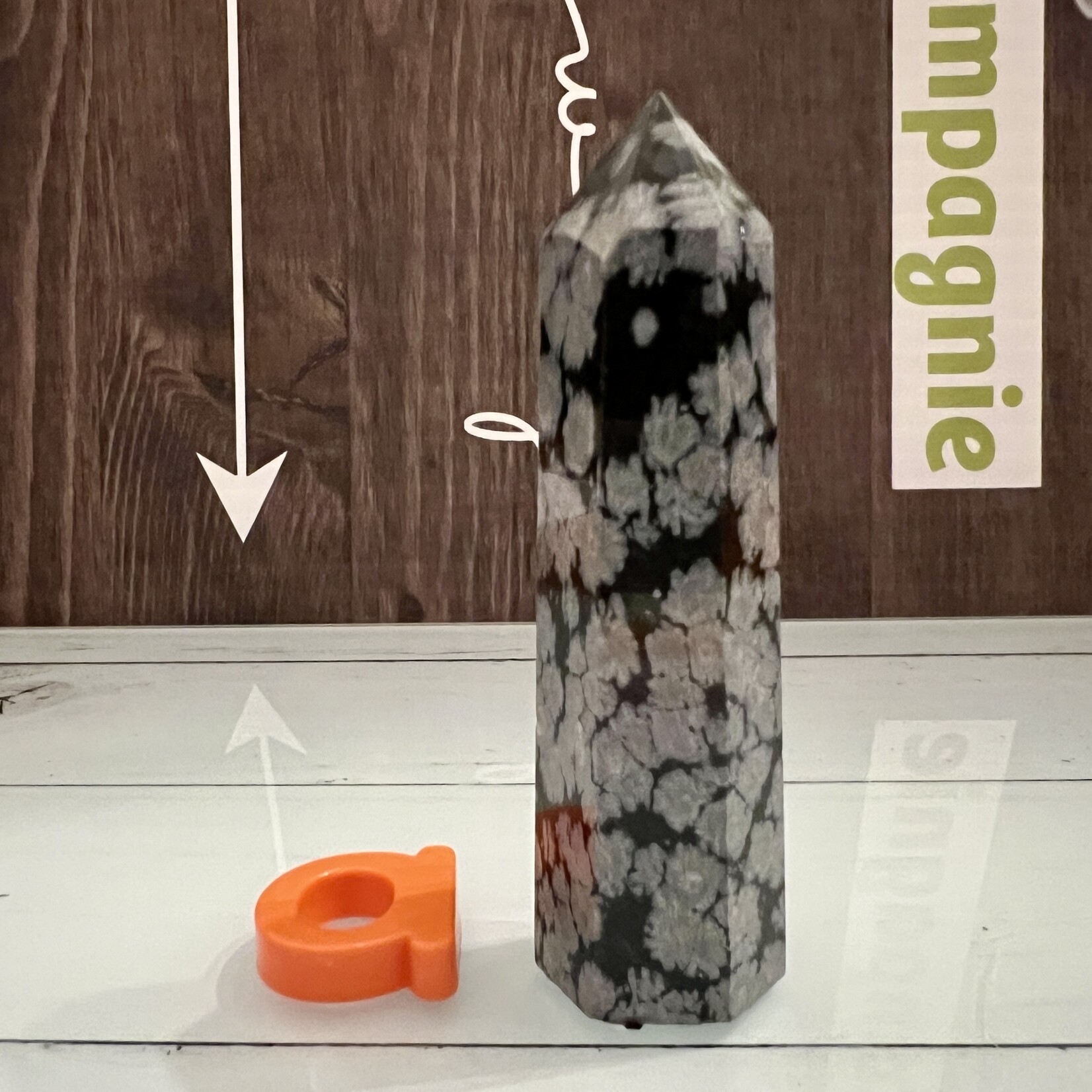 Snowflake Obsidian Tower/ Speckled Obsidian / Starry Obsidian – Powerful and Protective