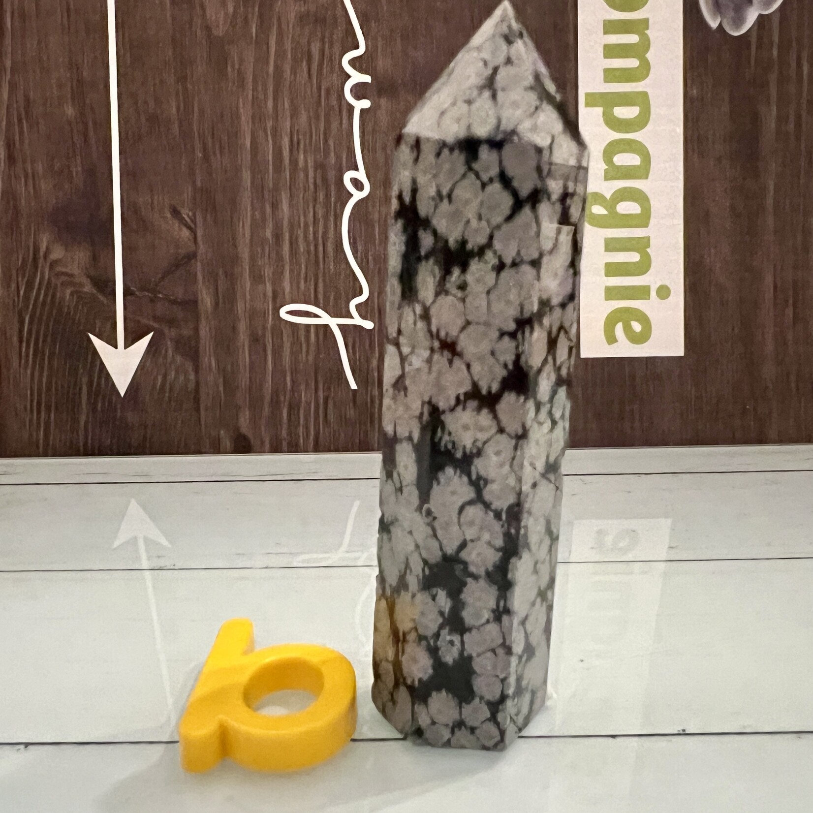 Snowflake Obsidian Tower/ Speckled Obsidian / Starry Obsidian – Powerful and Protective