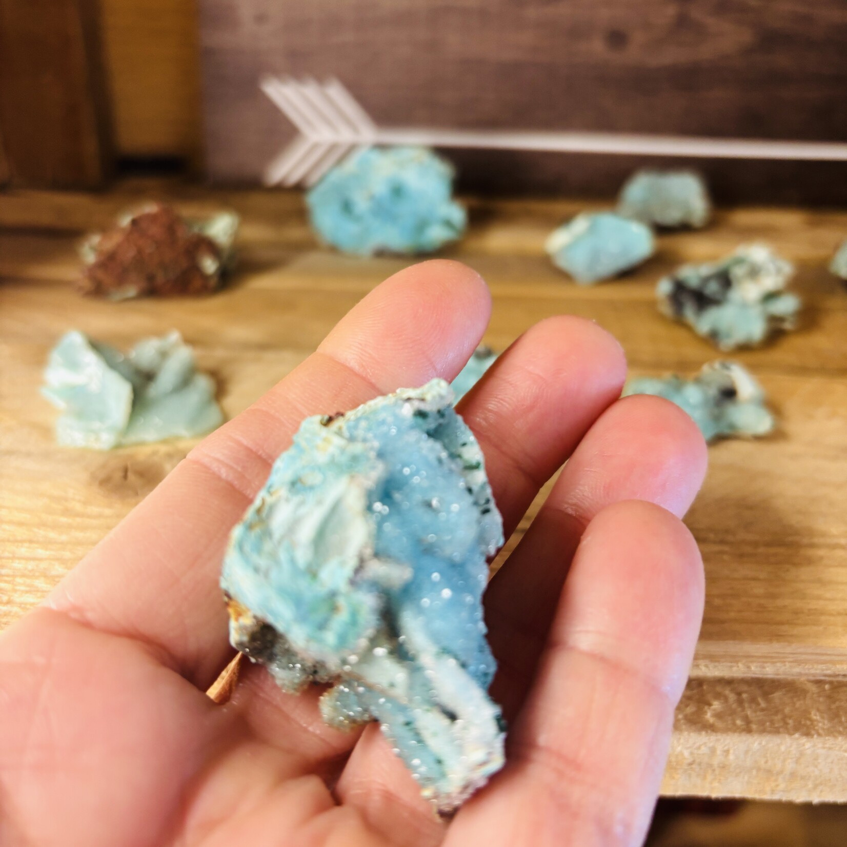 Chrysocolla Pseudomorph from Congo-Healing Stone for Emotional Balance & Spiritual Growth