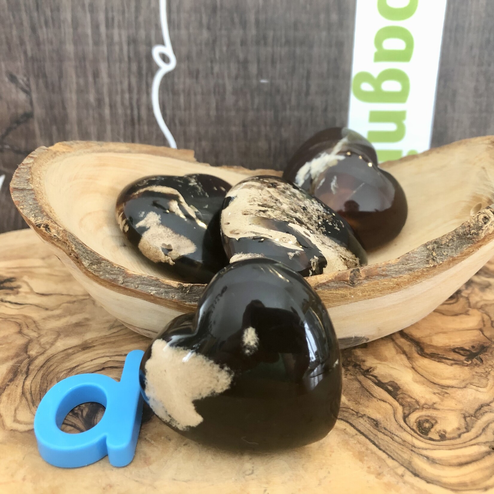 Stunning Amber Heart – Light Stone for Beauty & Fatigue Relief