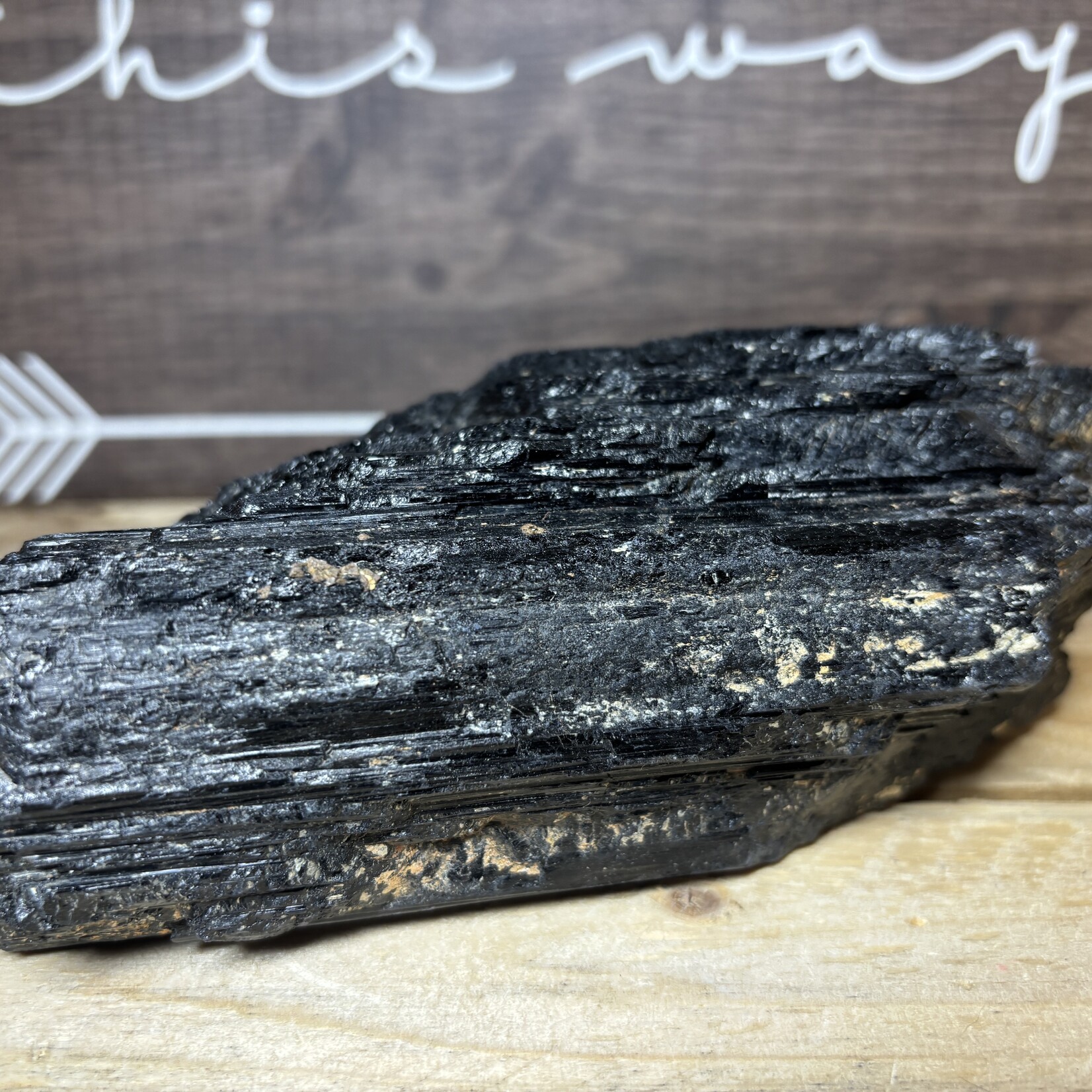Mega Black Tourmaline Raw Stone – Extra Large Protective Crystal – Grounding & Energy Shield