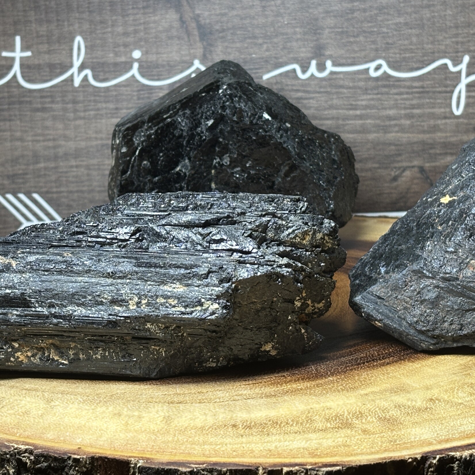 Mega Black Tourmaline Raw Stone – Extra Large Protective Crystal – Grounding & Energy Shield
