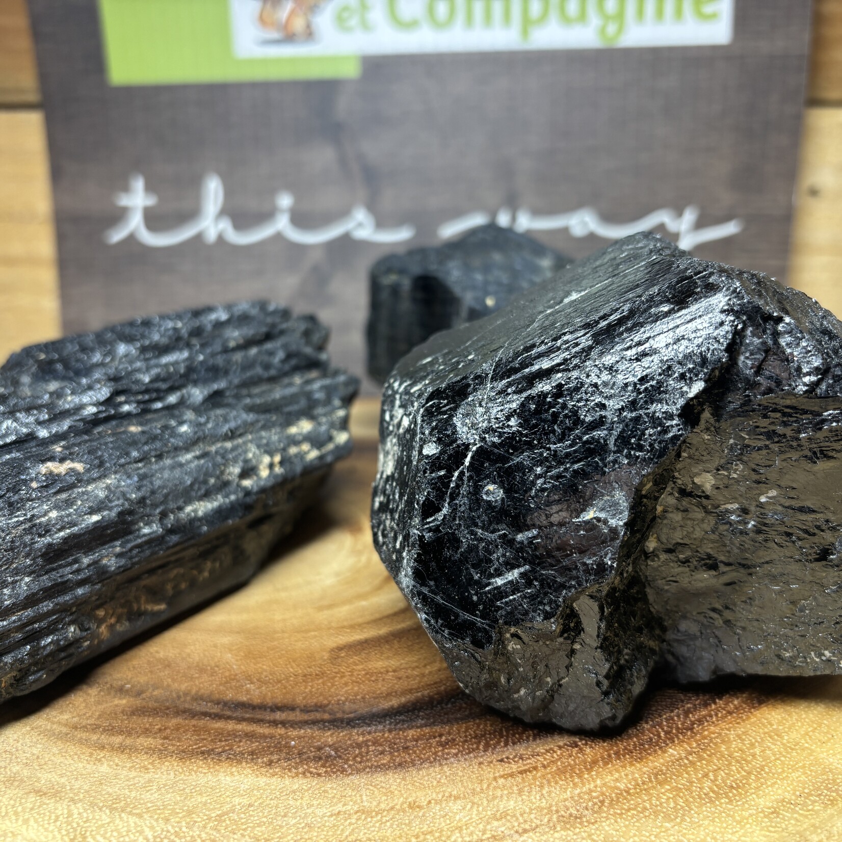 Mega Black Tourmaline Raw Stone – Extra Large Protective Crystal – Grounding & Energy Shield