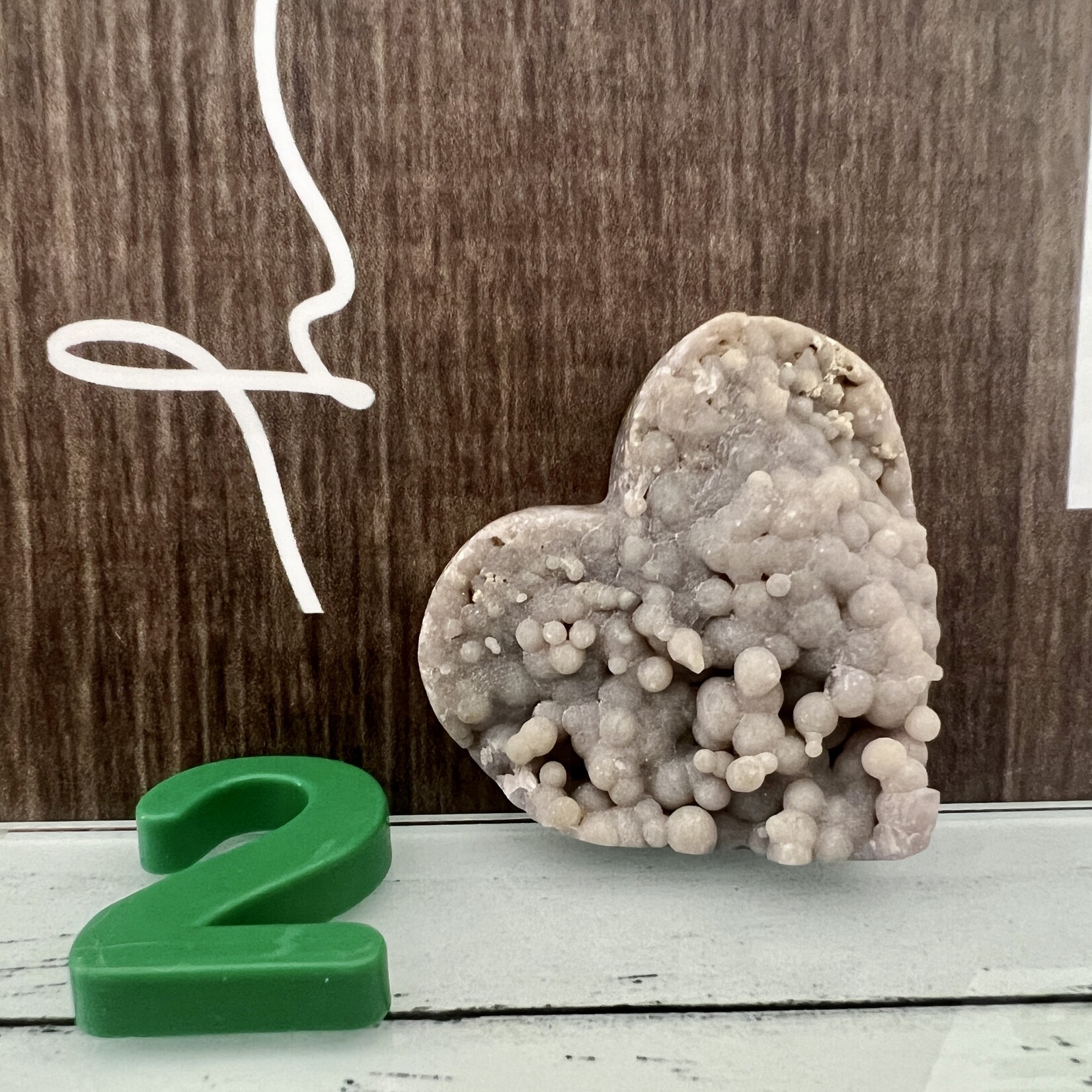 fantastique agate raisin en forme de cœur, aide à résoudre les problèmes et les doutes, à bien communiquer, protège des esprits malveillants