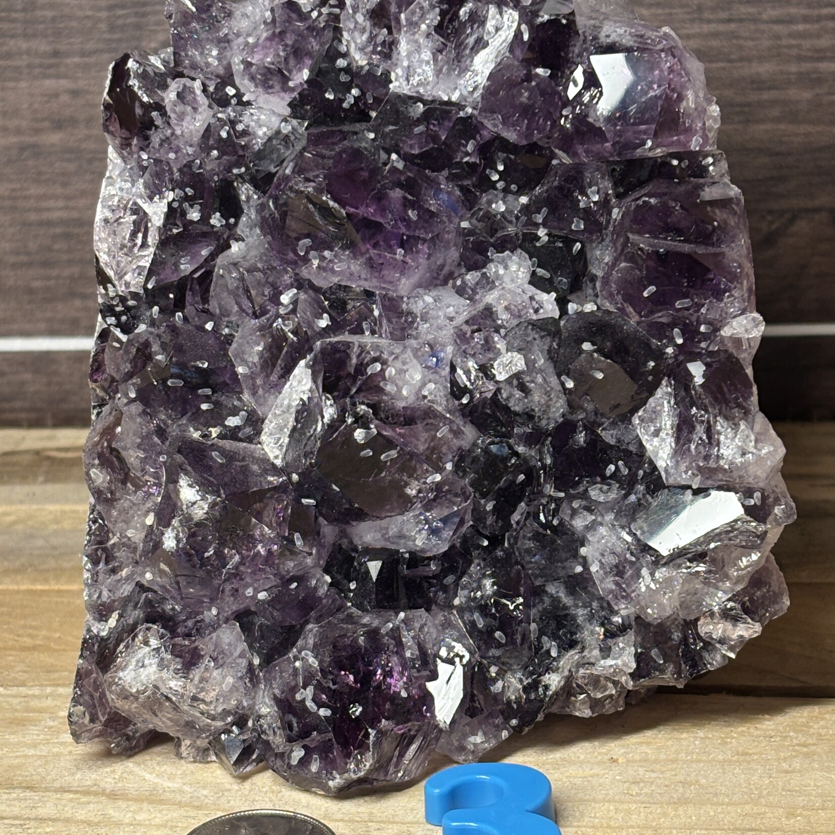 Exquisite Brazilian Amethyst Geode of Great Quality- Promoting Spiritual Upliftment, Concentration, and Meditation